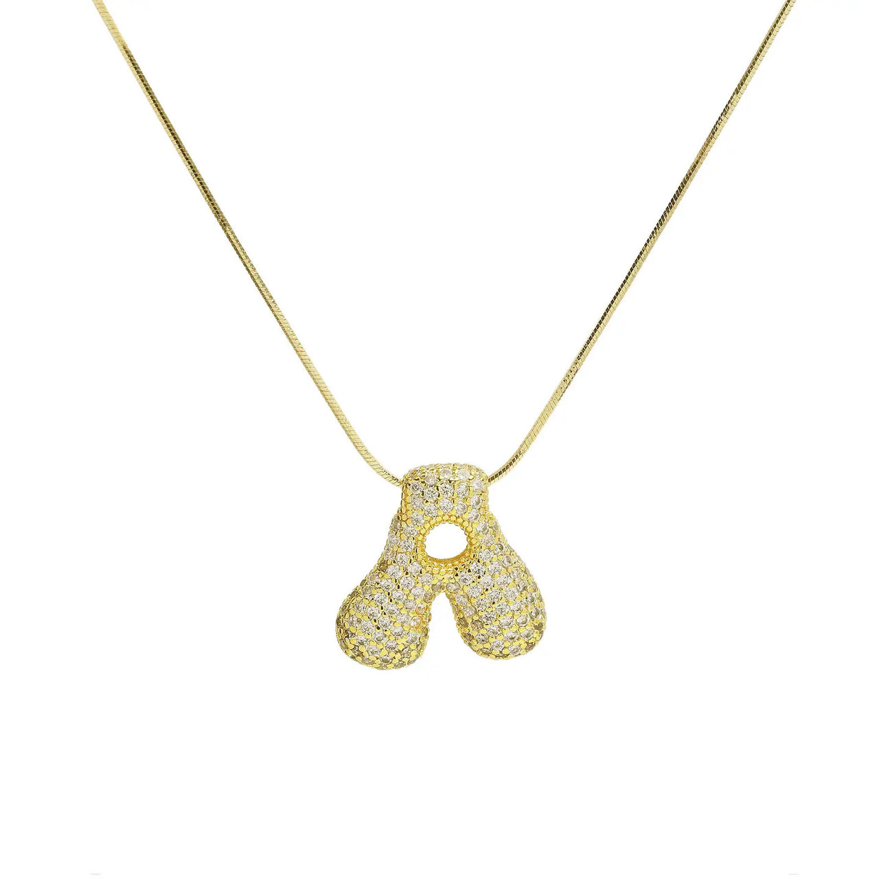 Gold Waterdrop Necklace 18K