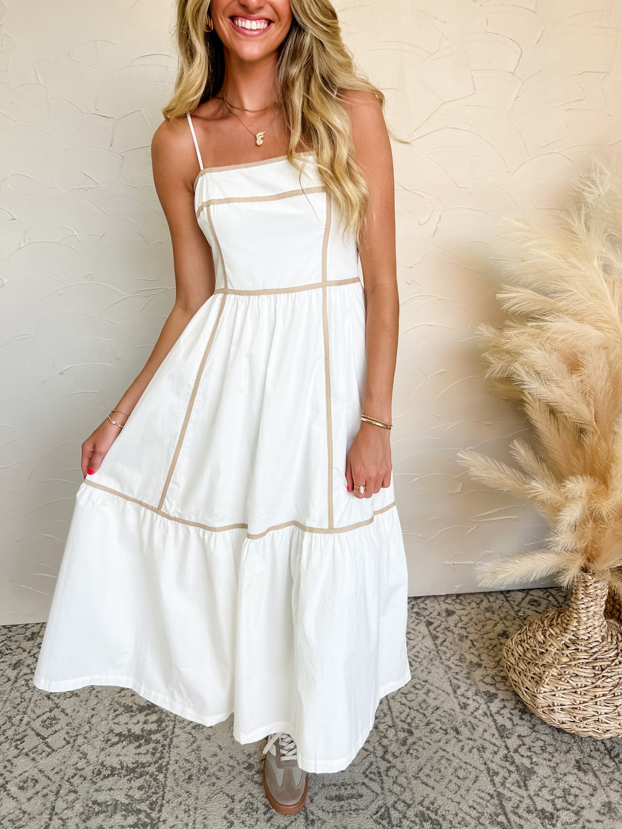 Summer Daze Contrast Dress