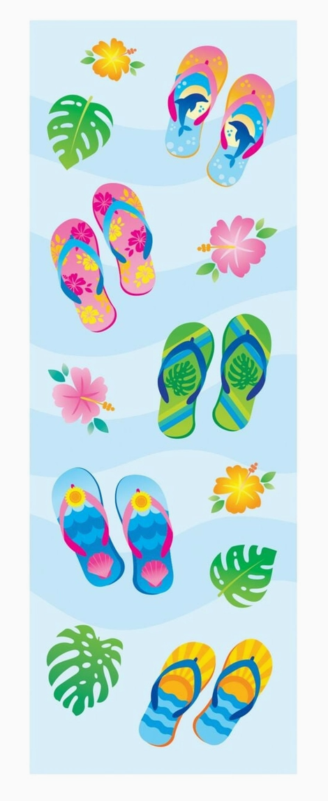 Flip Flops Stickers