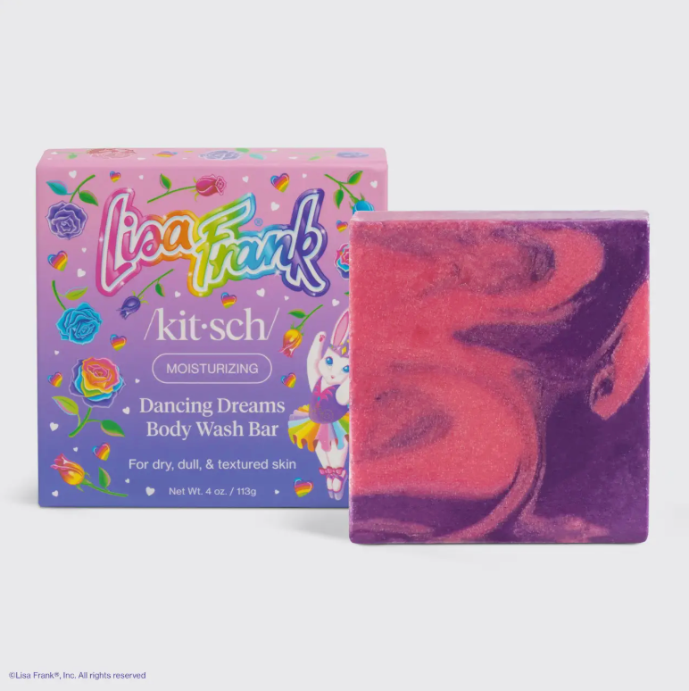 Lisa Frank X Kitsch Dancing Dreams Body Wash Bar