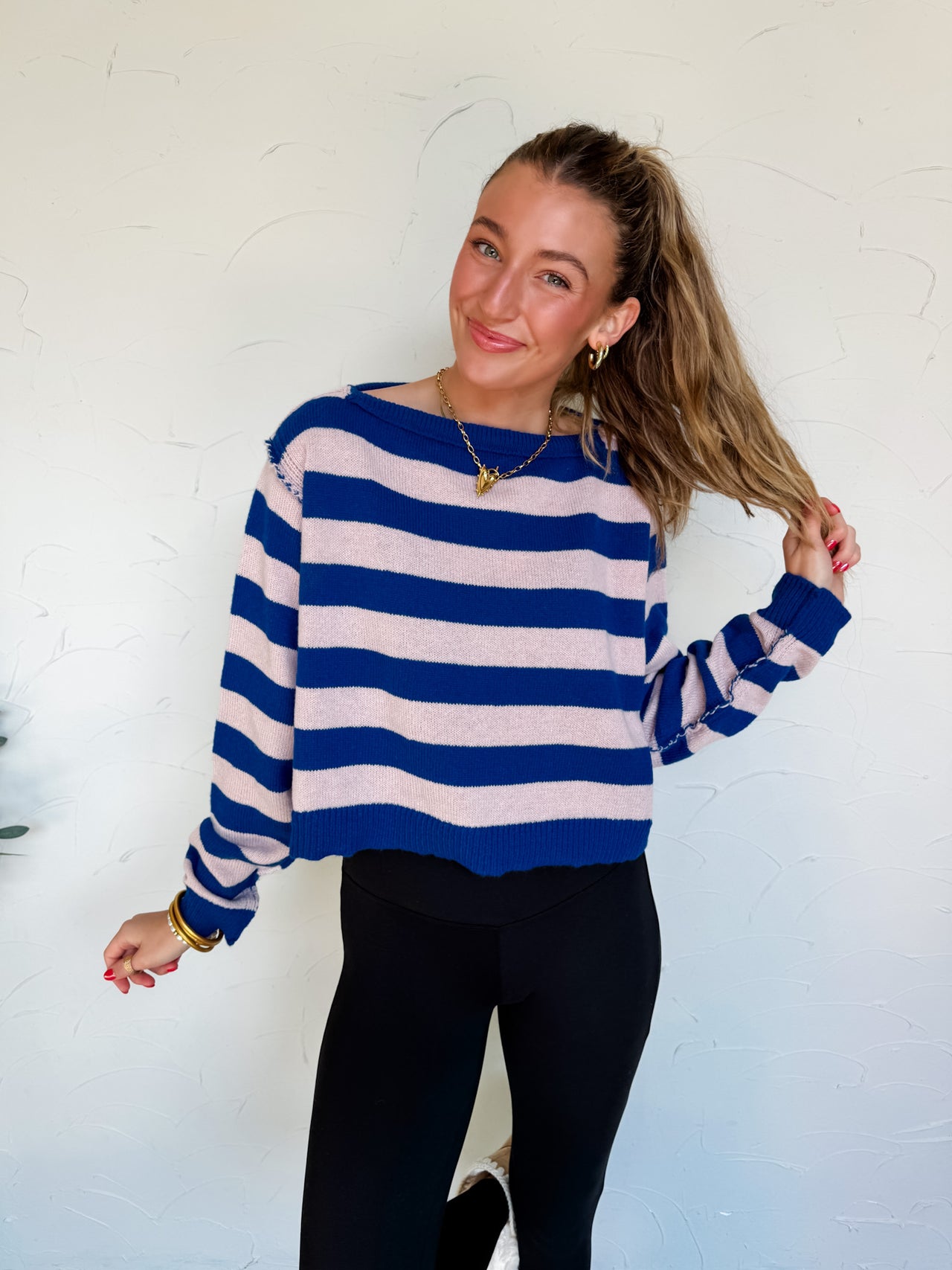 Lost In A Novel Pullover Sweater