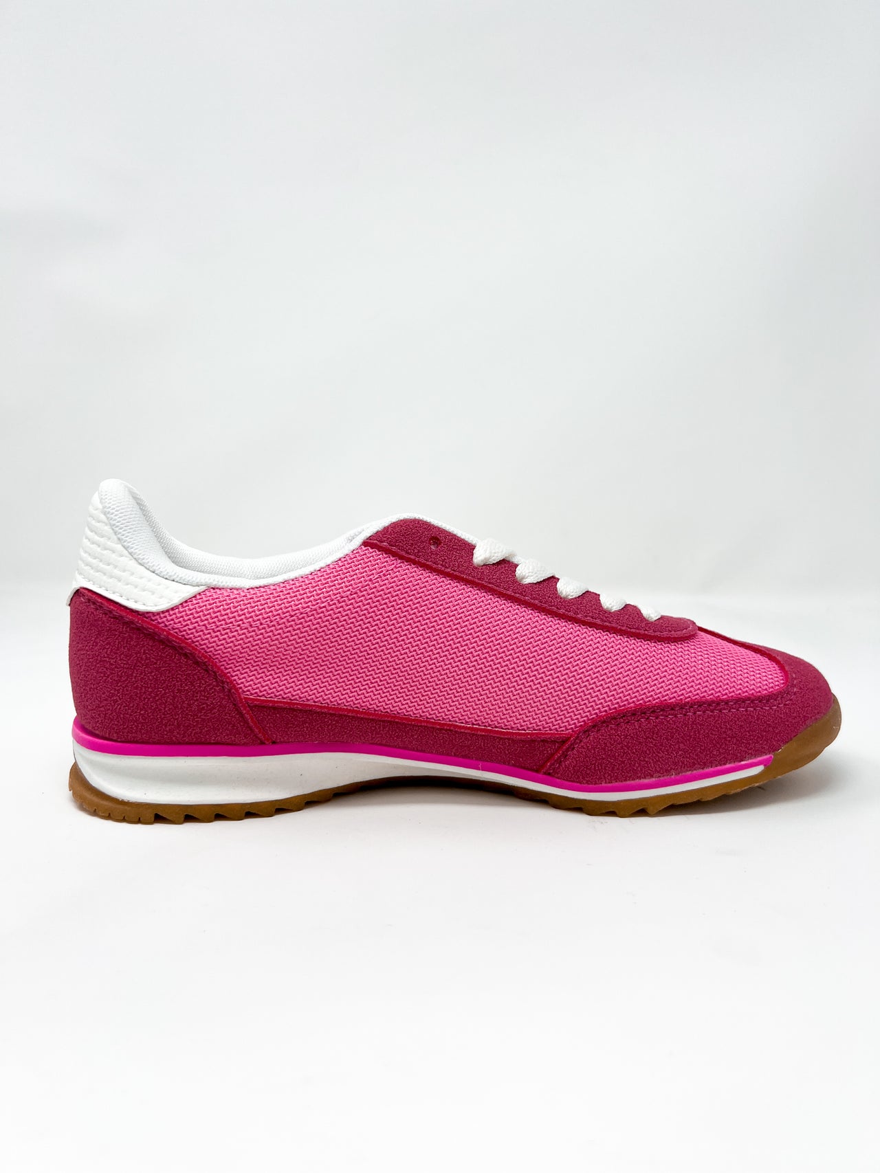 Toto Sneakers- Hot Pink/White