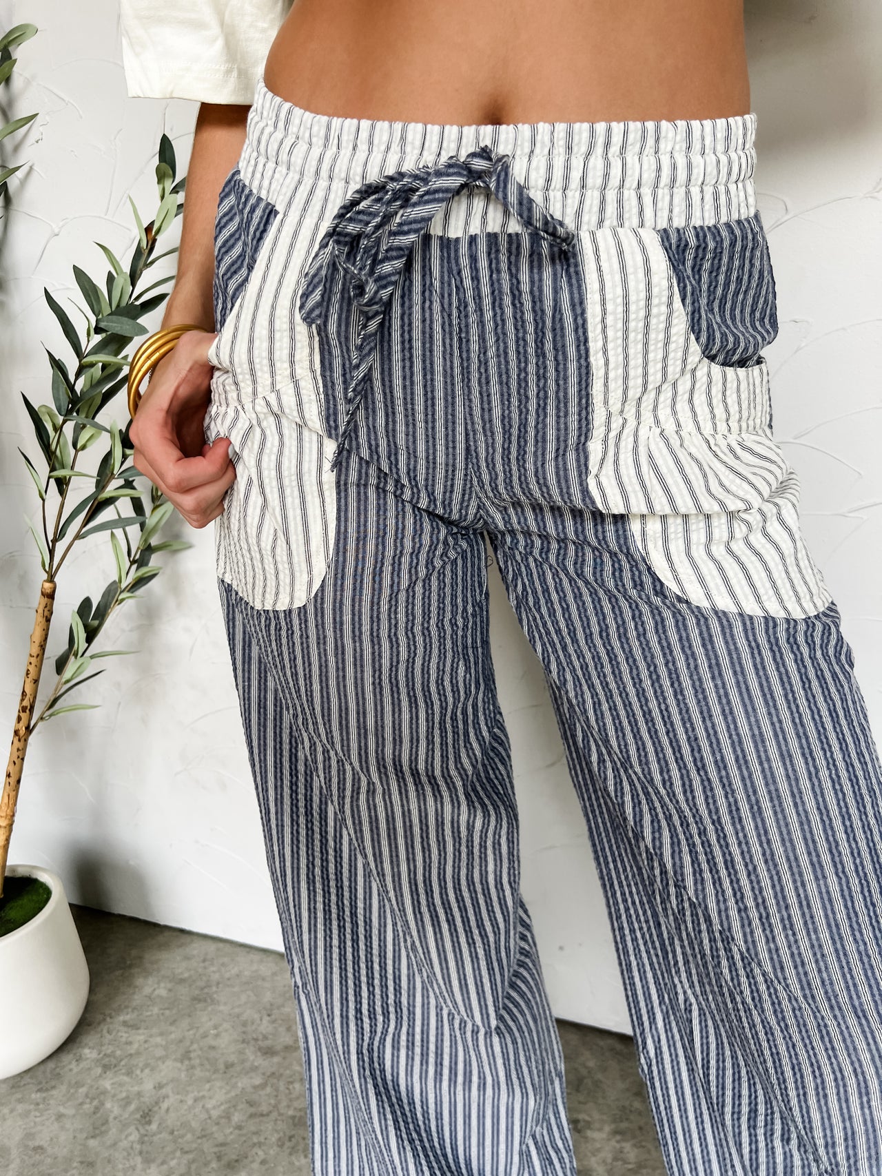 Back & Forth Stripe Pants