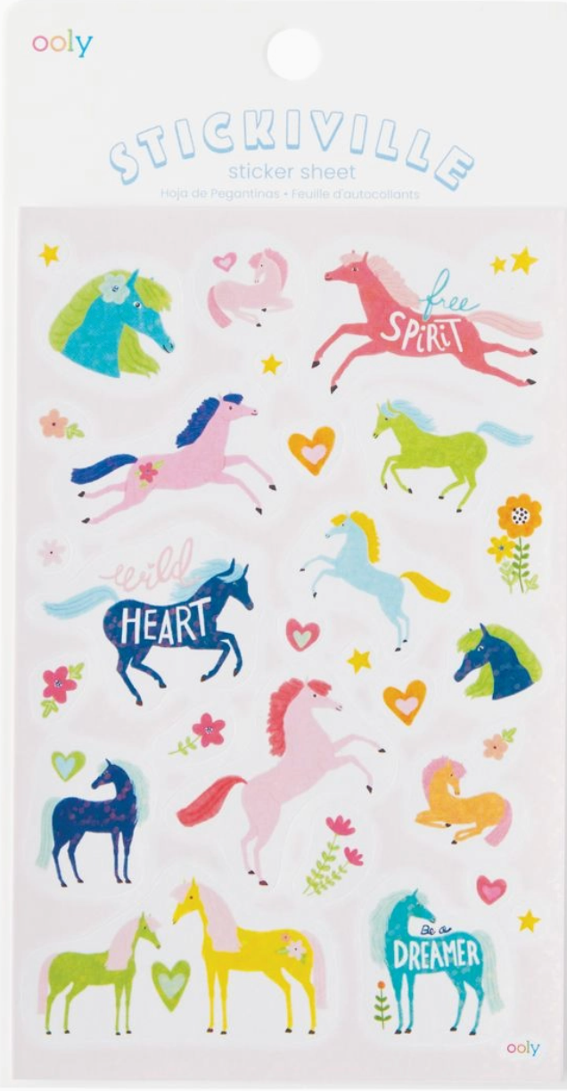 Wild Horses Stickers