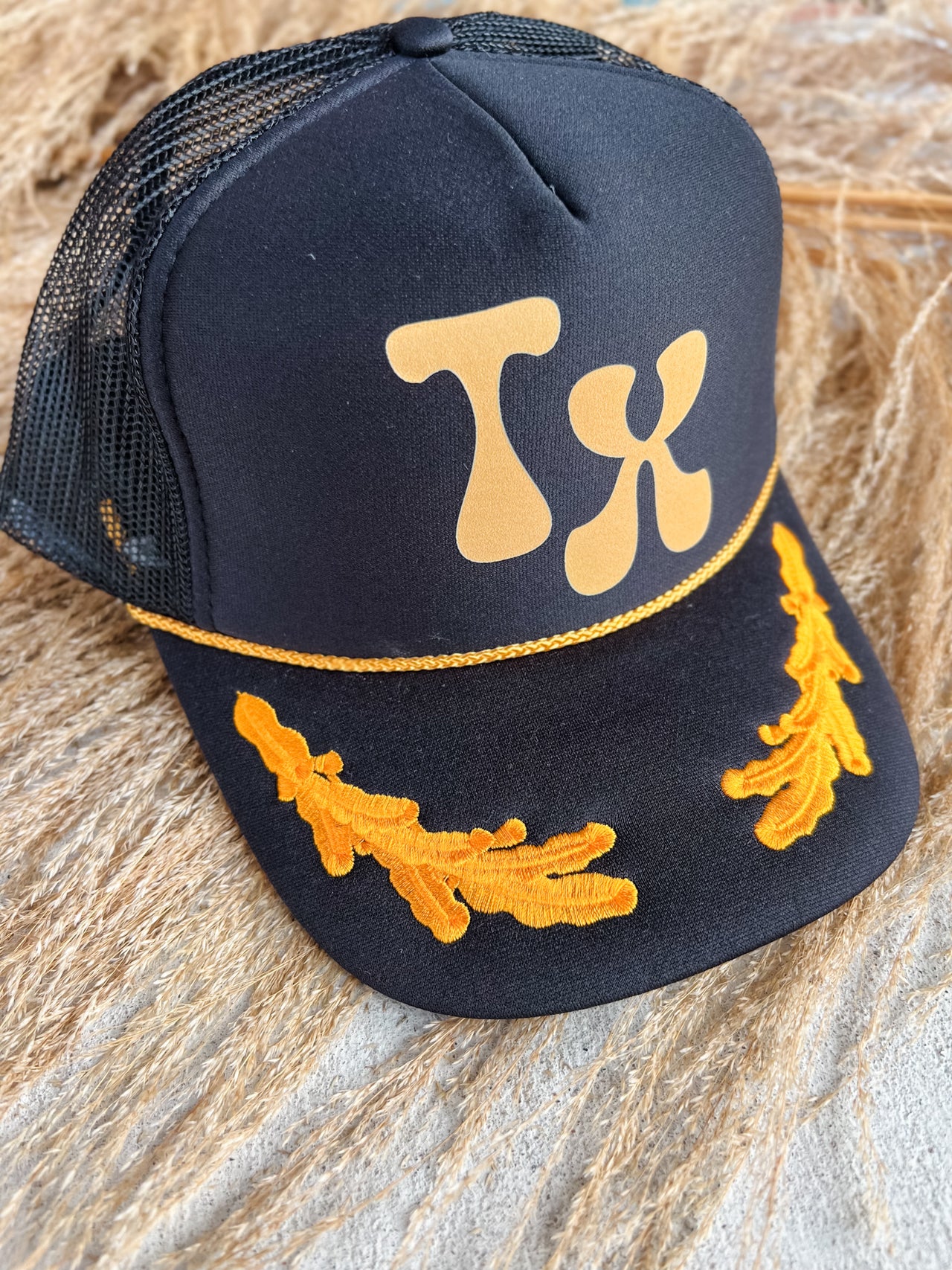 Retro TX Gold Leaf Hat