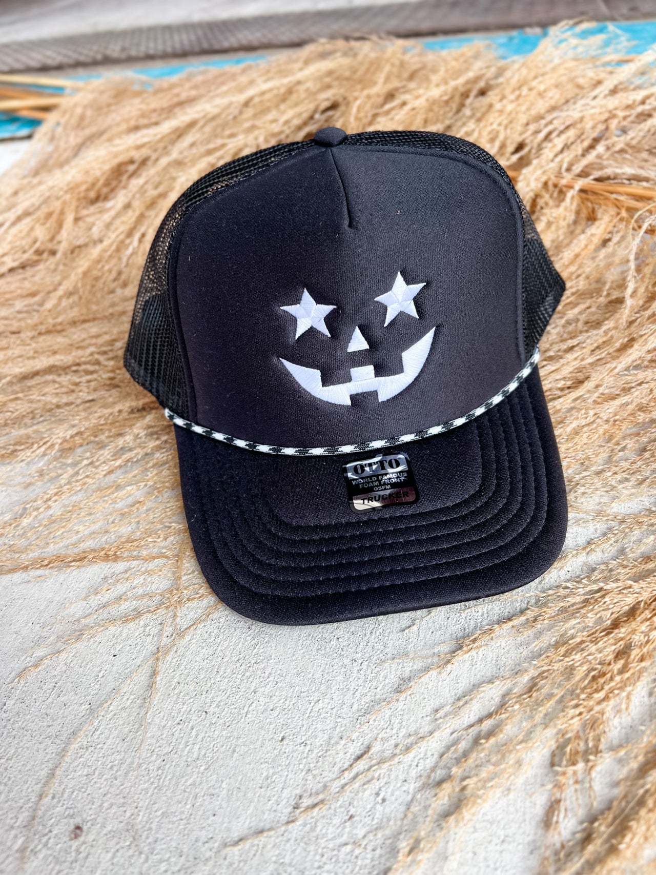 Star Pumpkin Foam Hat