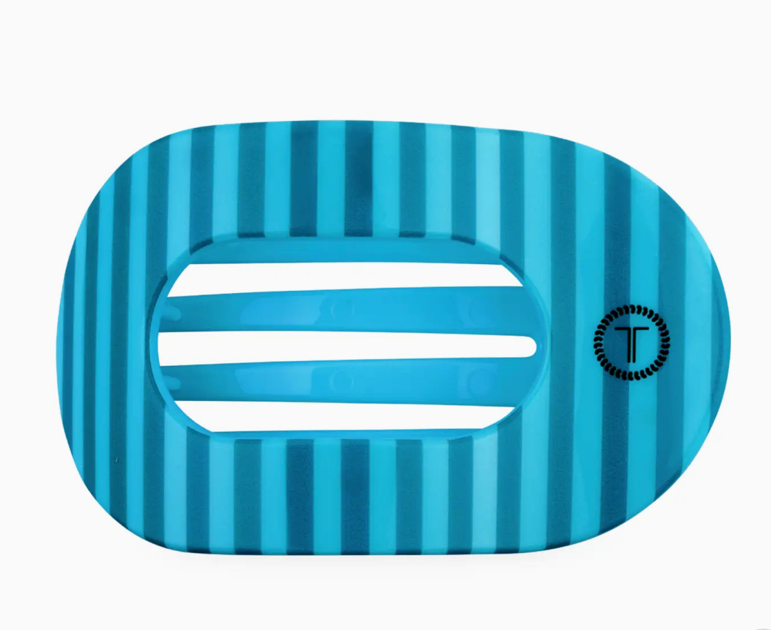 Splash Zone Flat Round Hair Clip- Medium