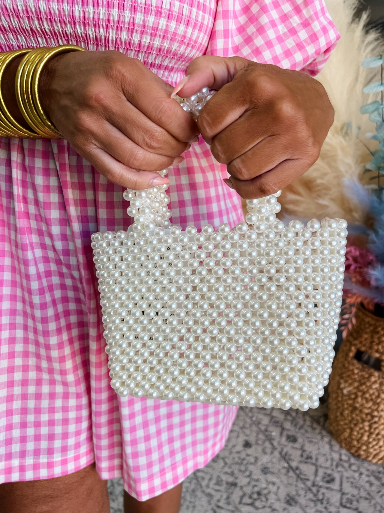 Charlotte Pearl Clutch