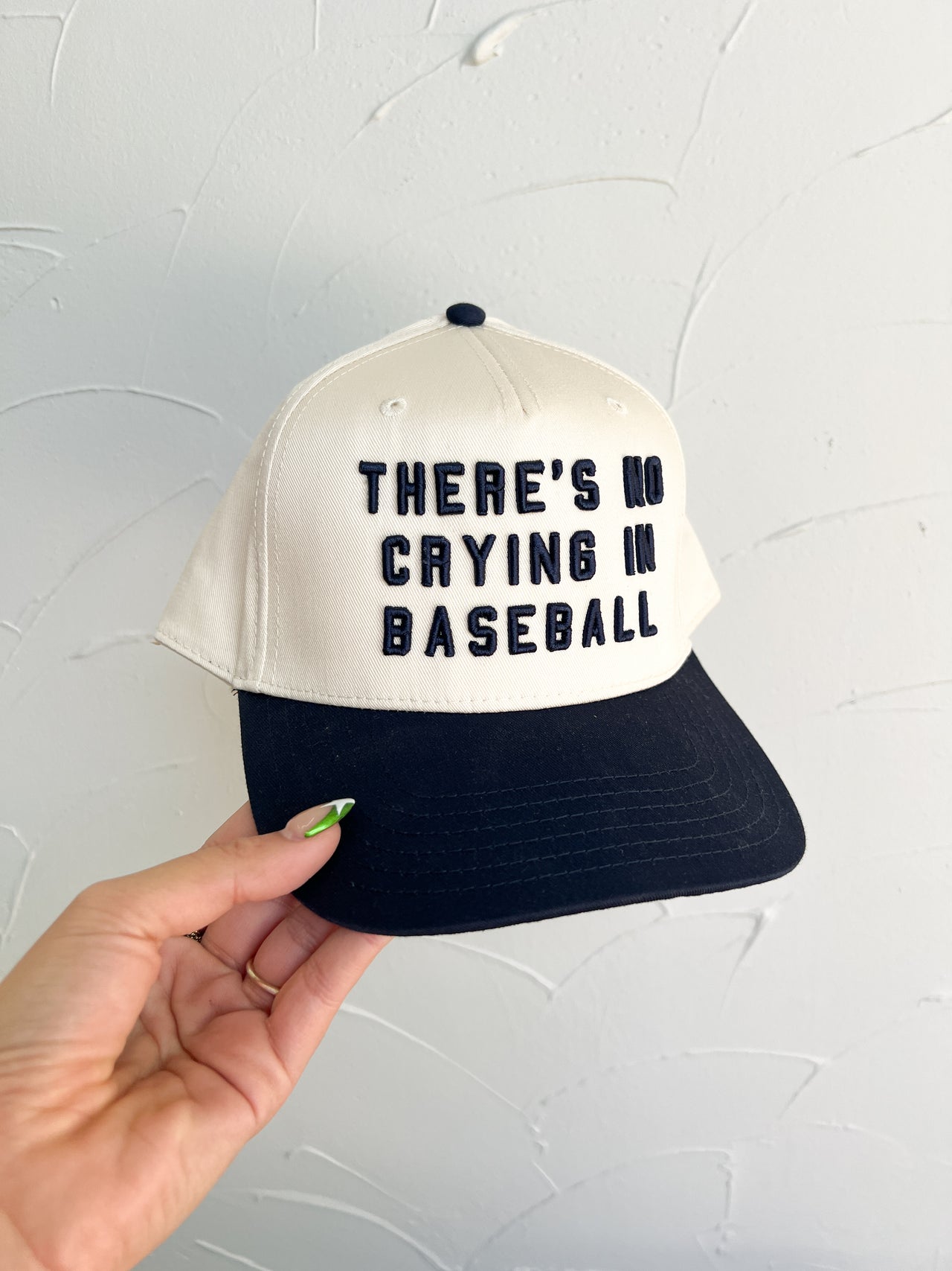 There's No Crying in Baseball Cap