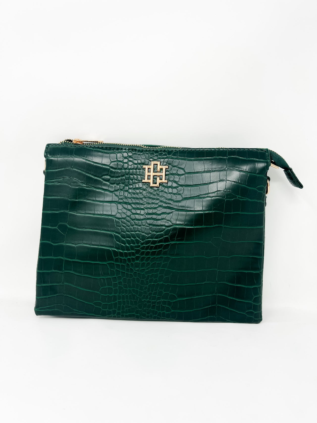 {CH} Ariana Crossbody Hunter Green EC