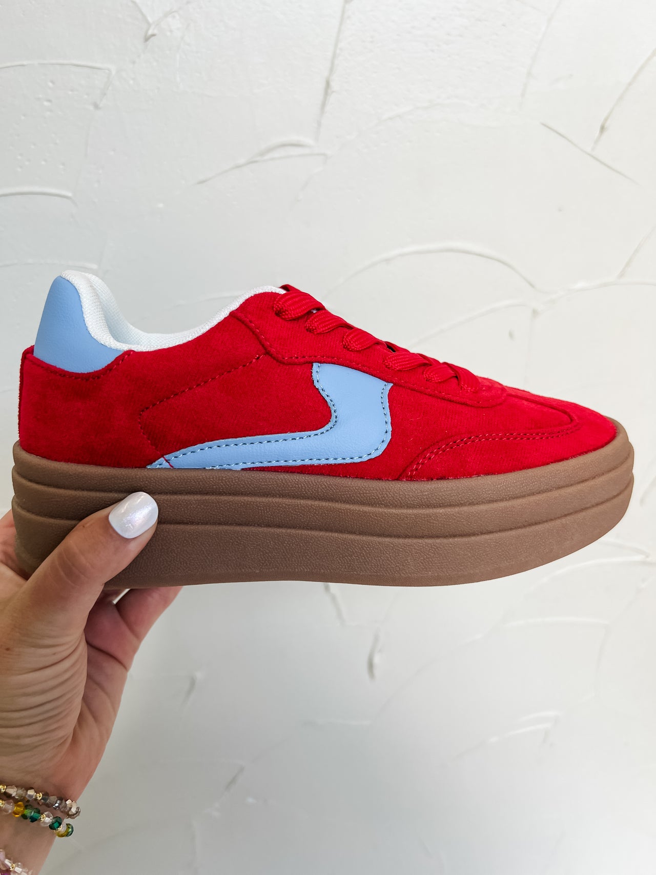 Shelby Sneaker- Red