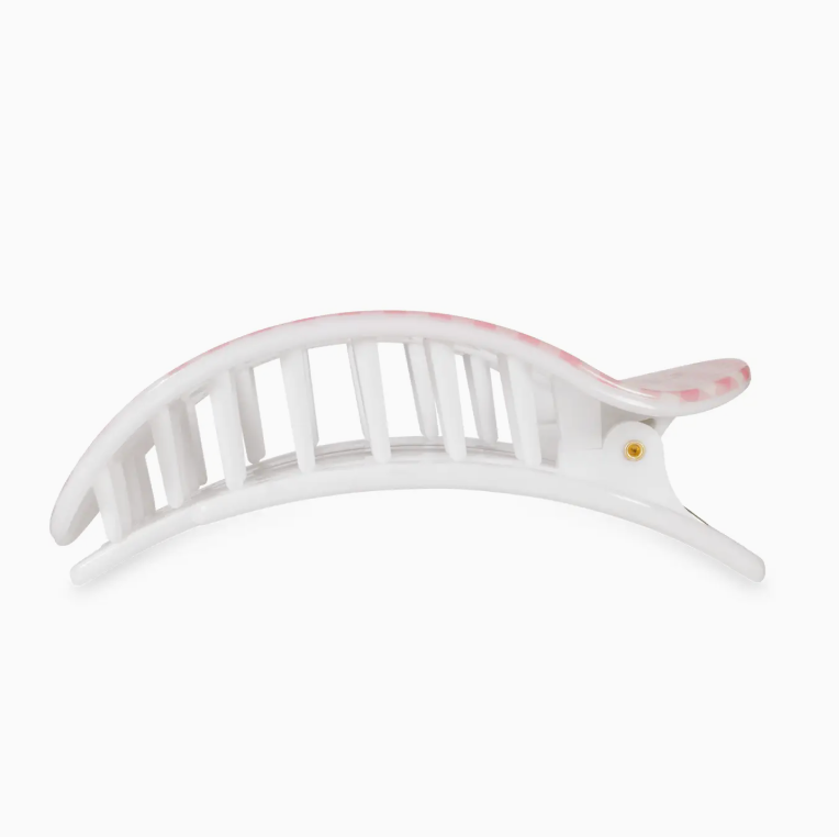 Handpicked Flat Round Hair Clip- Large