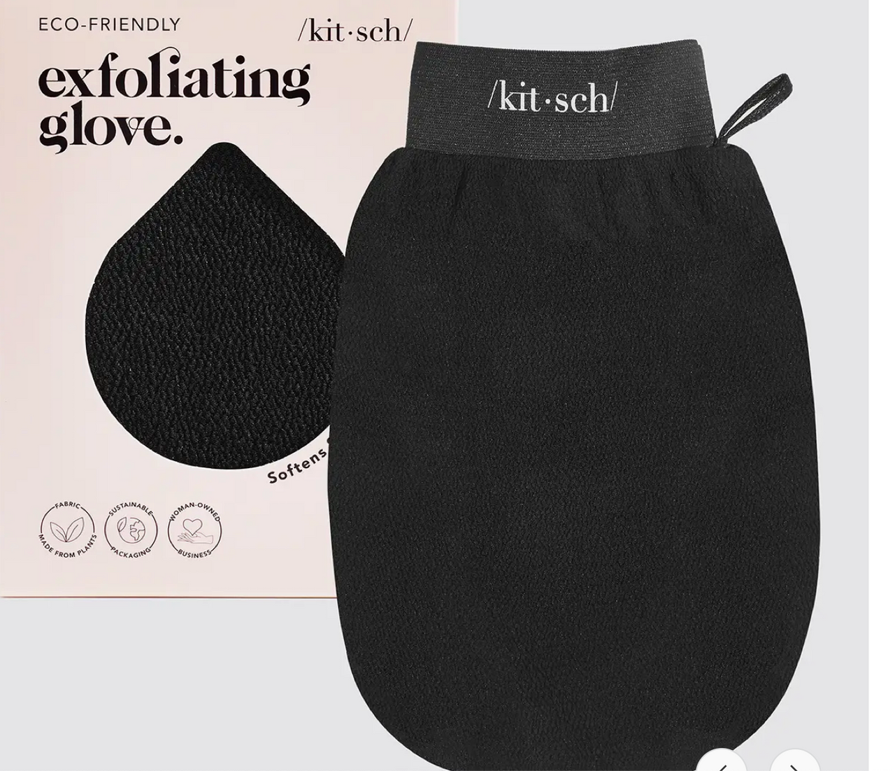 Exfoliating Glove- Black
