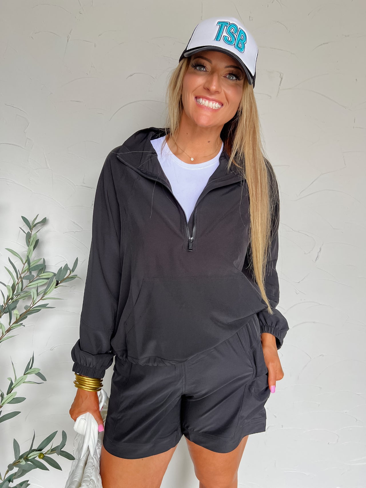 All Fun & Games Athleisure Set- Black
