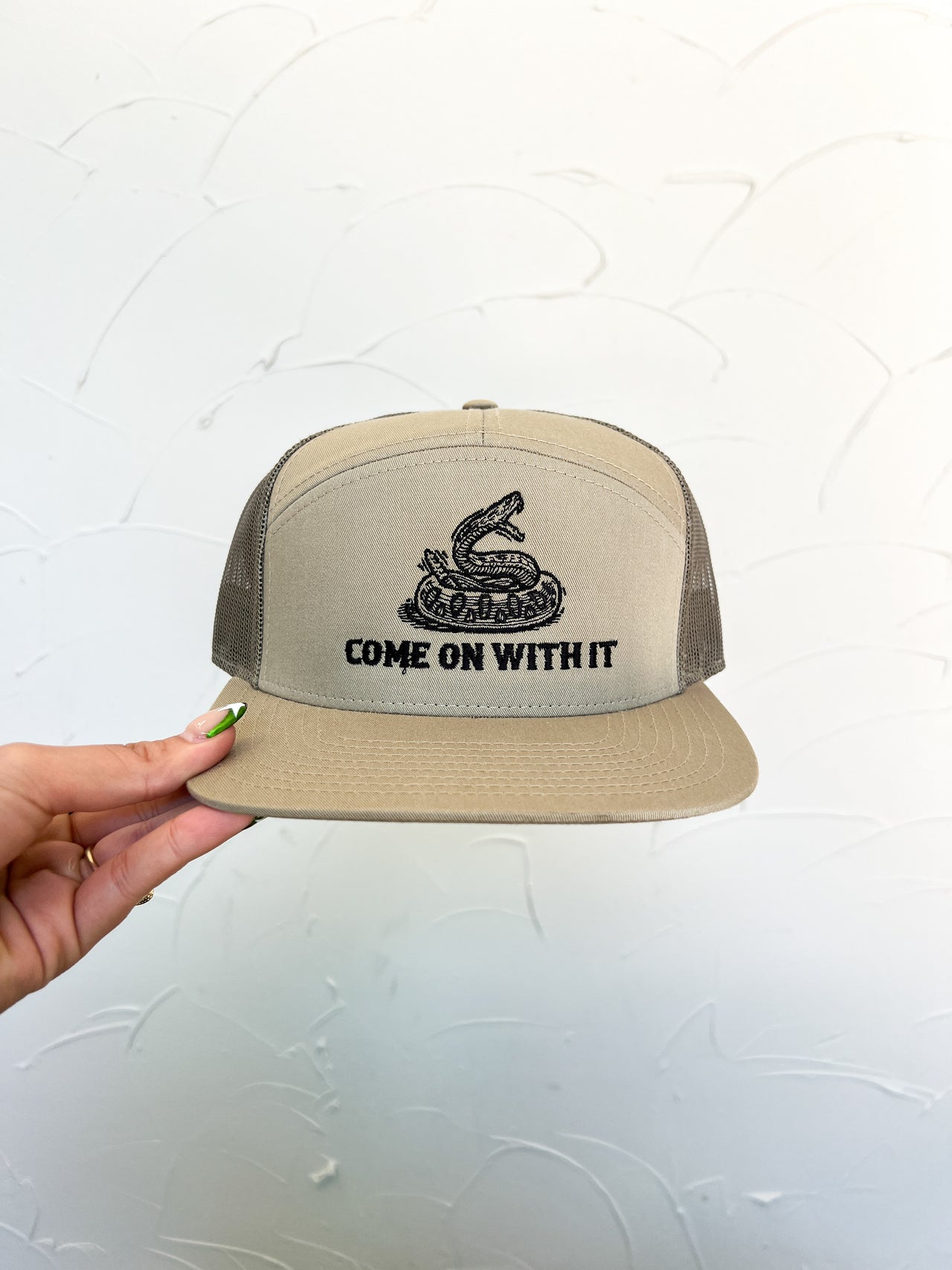 Come On With It Hat- Olive