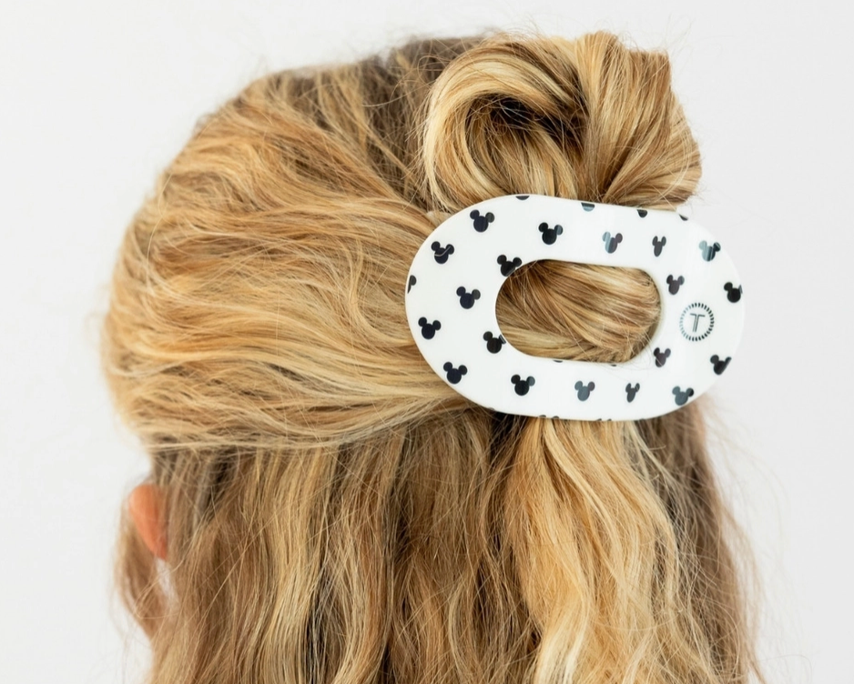 Flat Round Hair Clip | Large | the Iconic Mickey Mouse