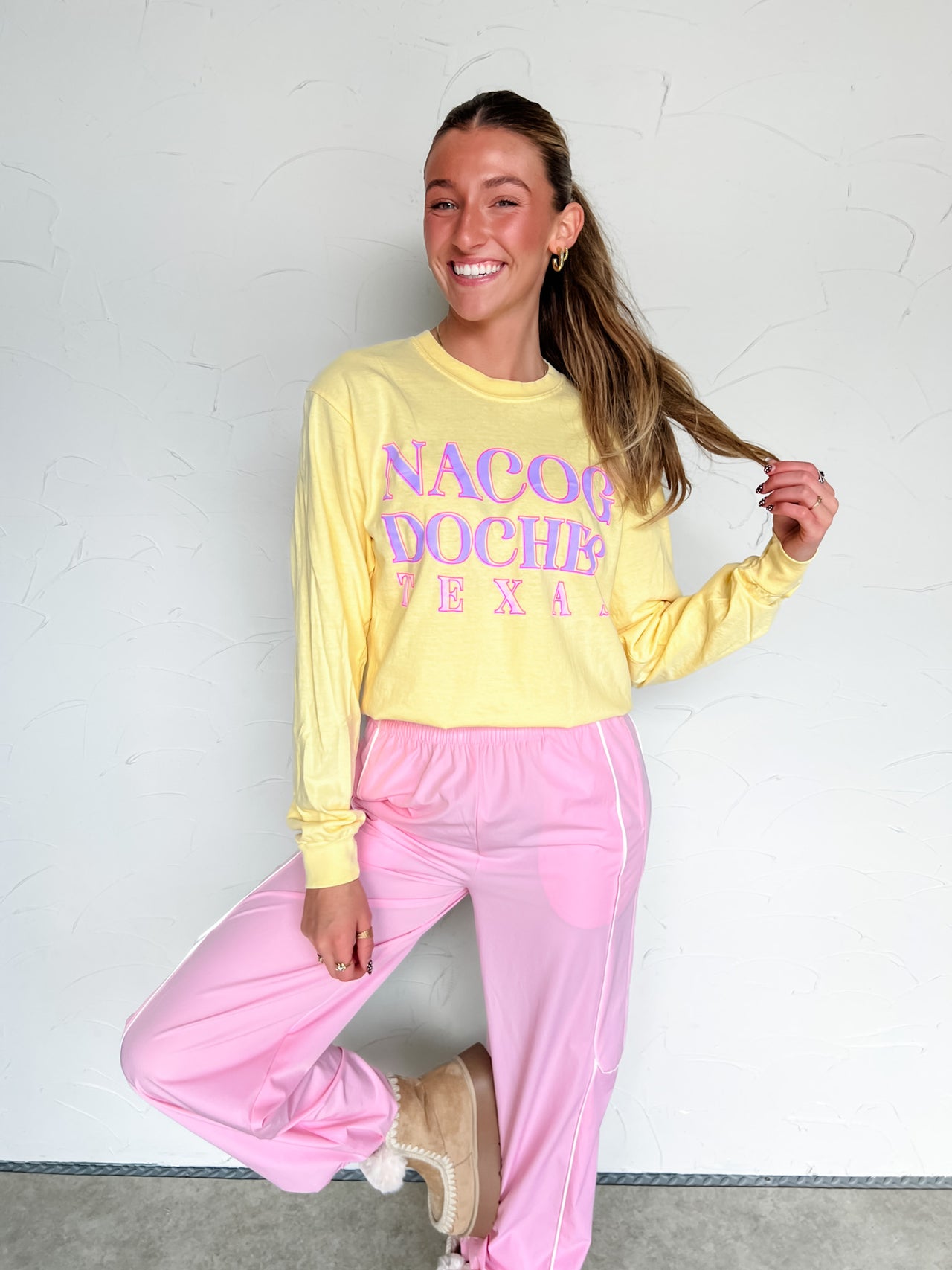 Nacogdoches Offset L/S - Butter