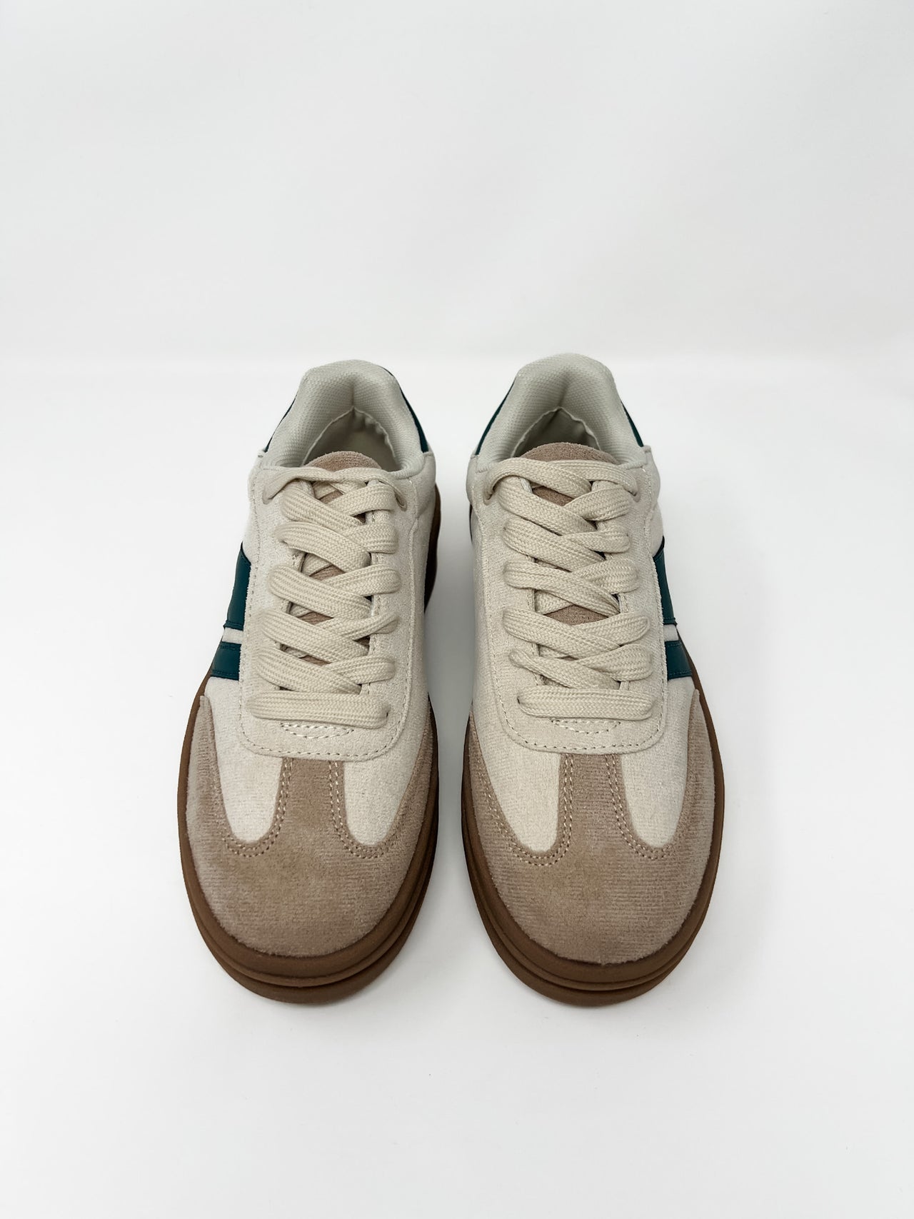Topping Sneakers- Beige/Green