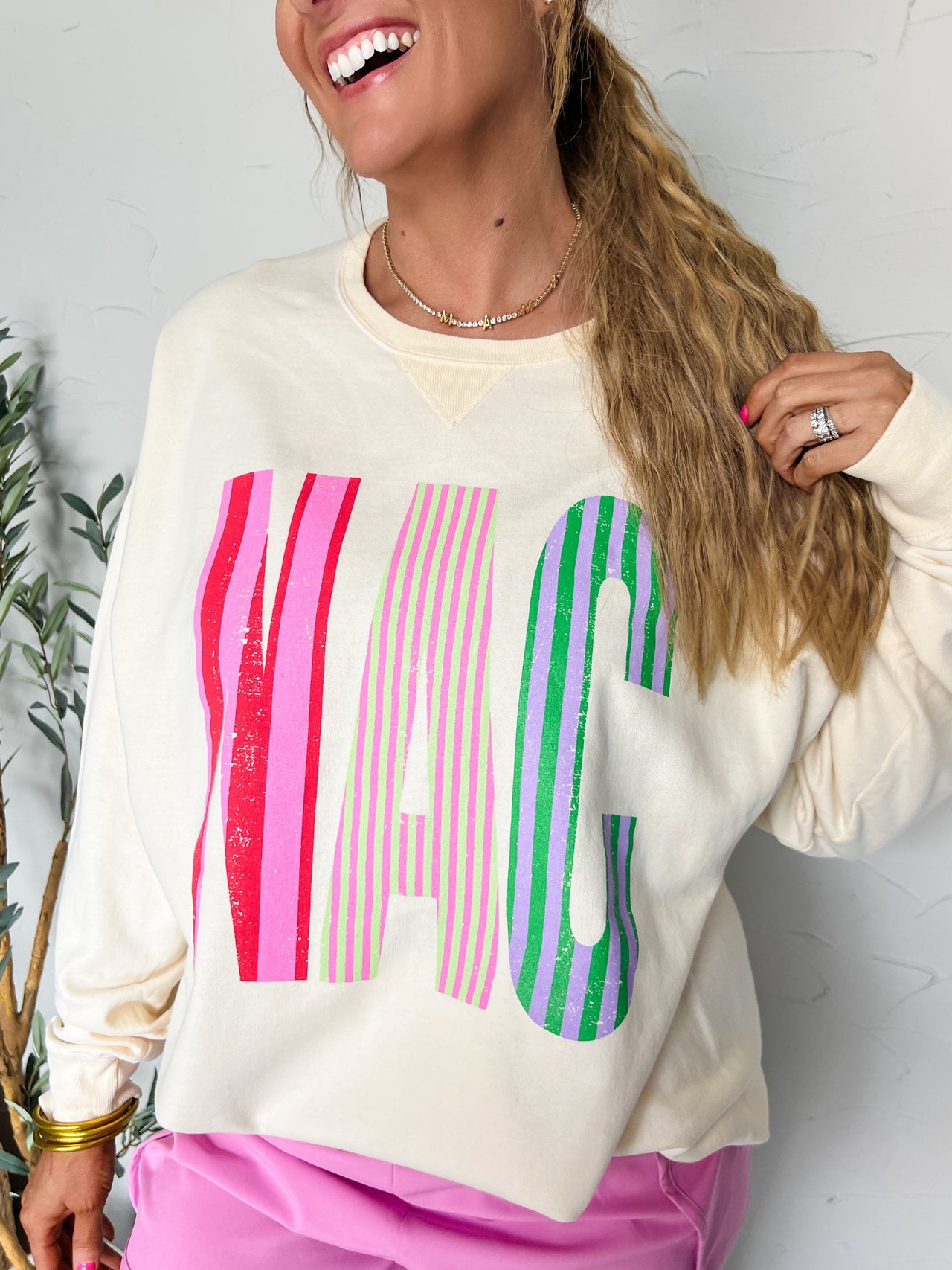 NAC Stripes Sweatshirt