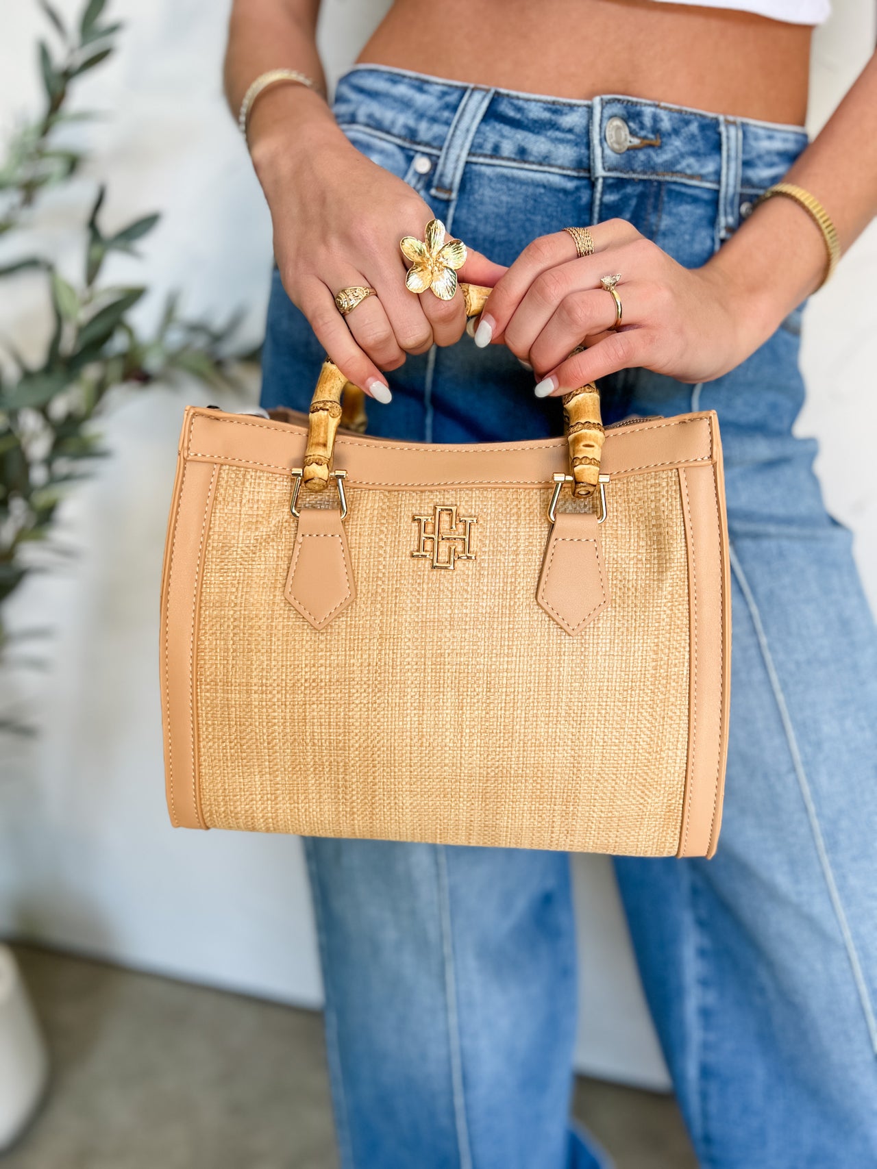 {CH} Kennedy Tote Natural