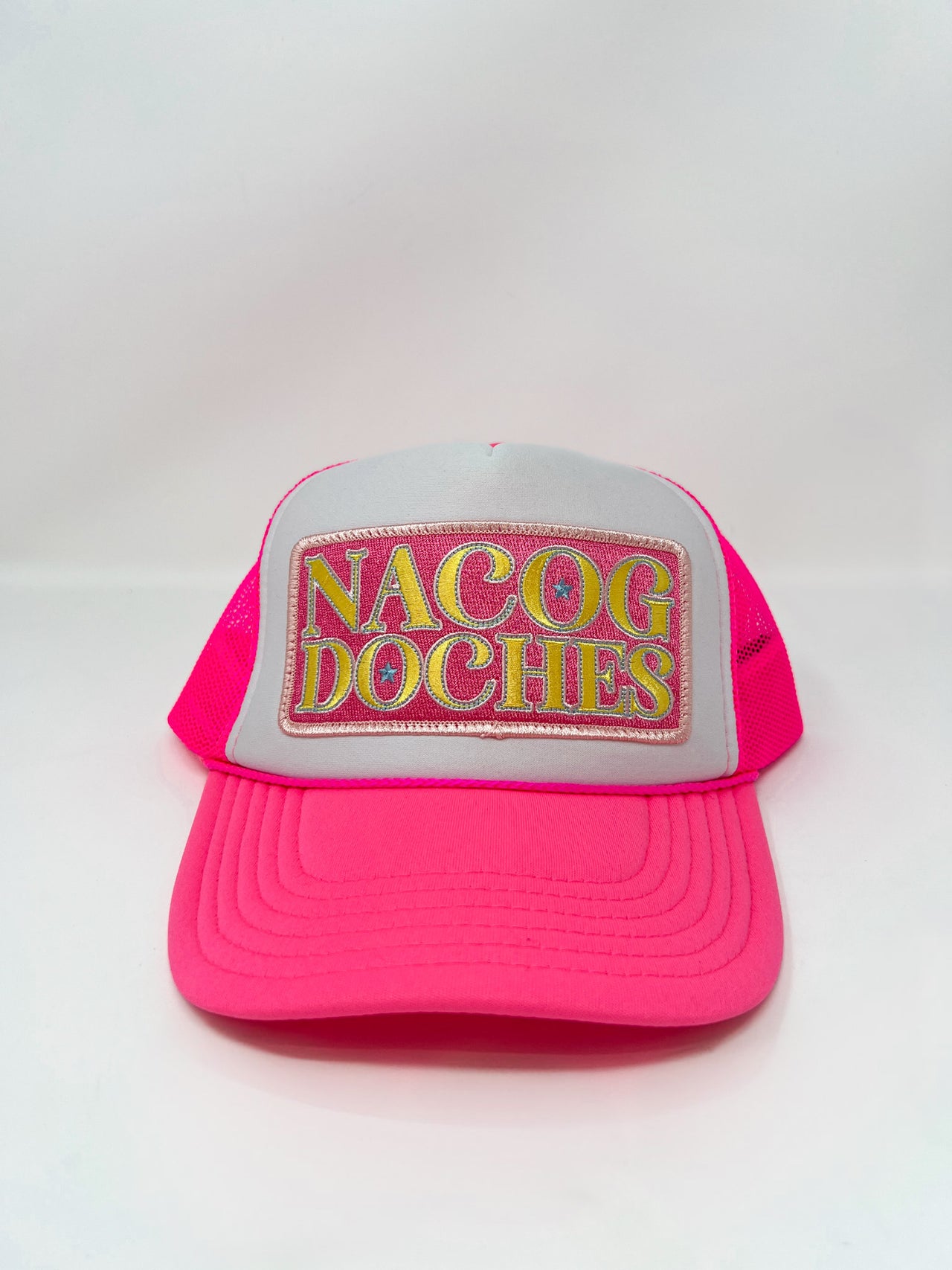 Nacogdoches Patch Foam Hat- Pink