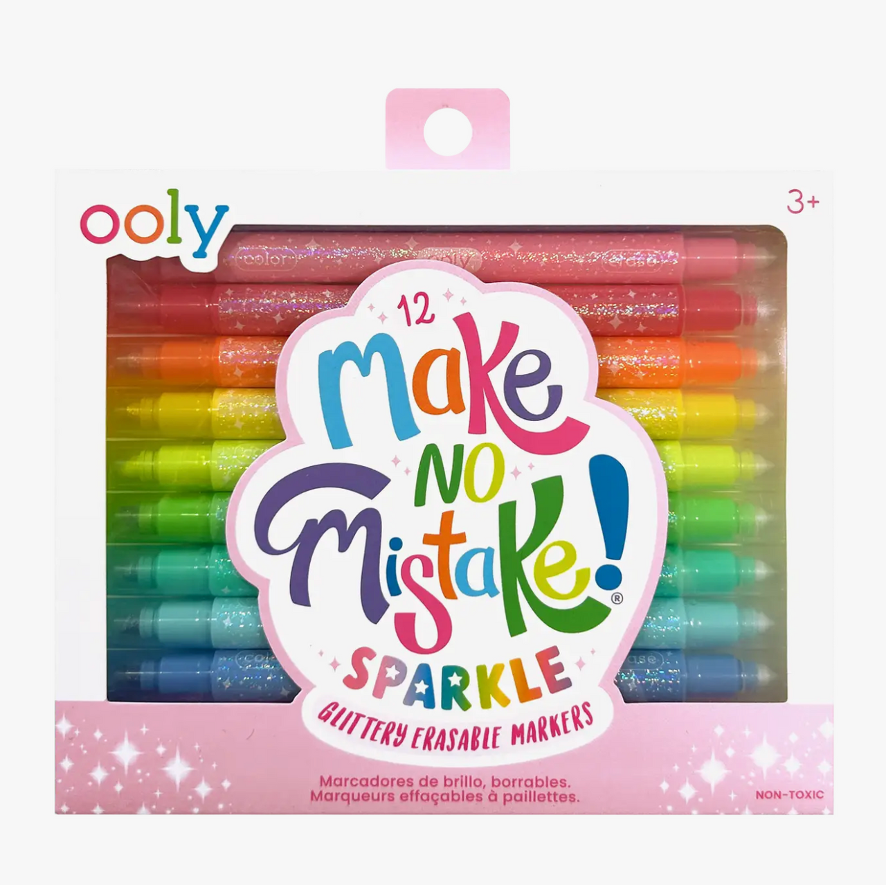 Make No Mistake!: Glittery Erasable Markers (Set of 12)