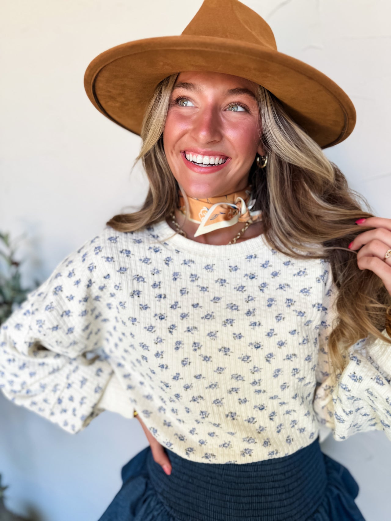 Take Me On A Trip Floral Sweater