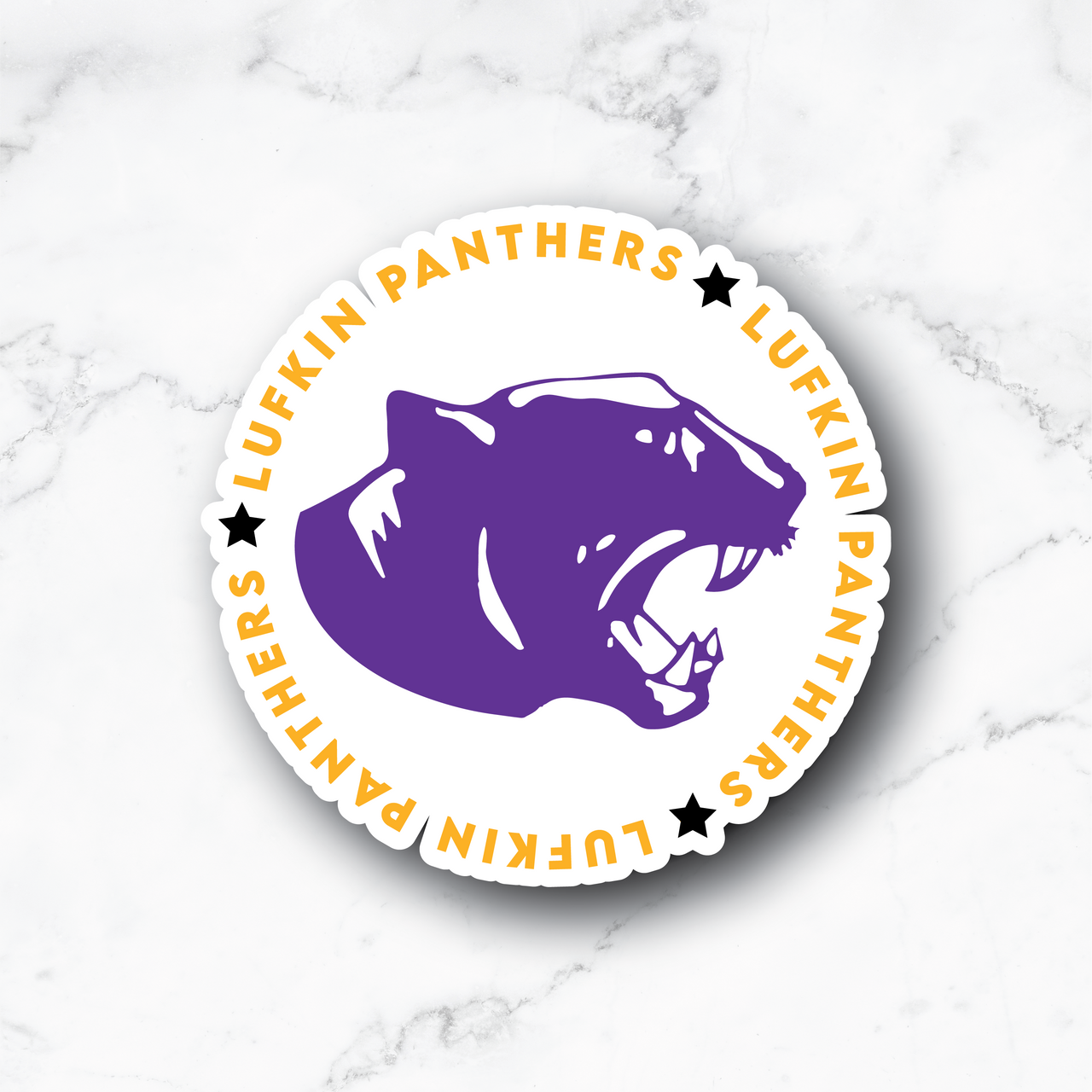 Lufkin Panthers Logo Sticker