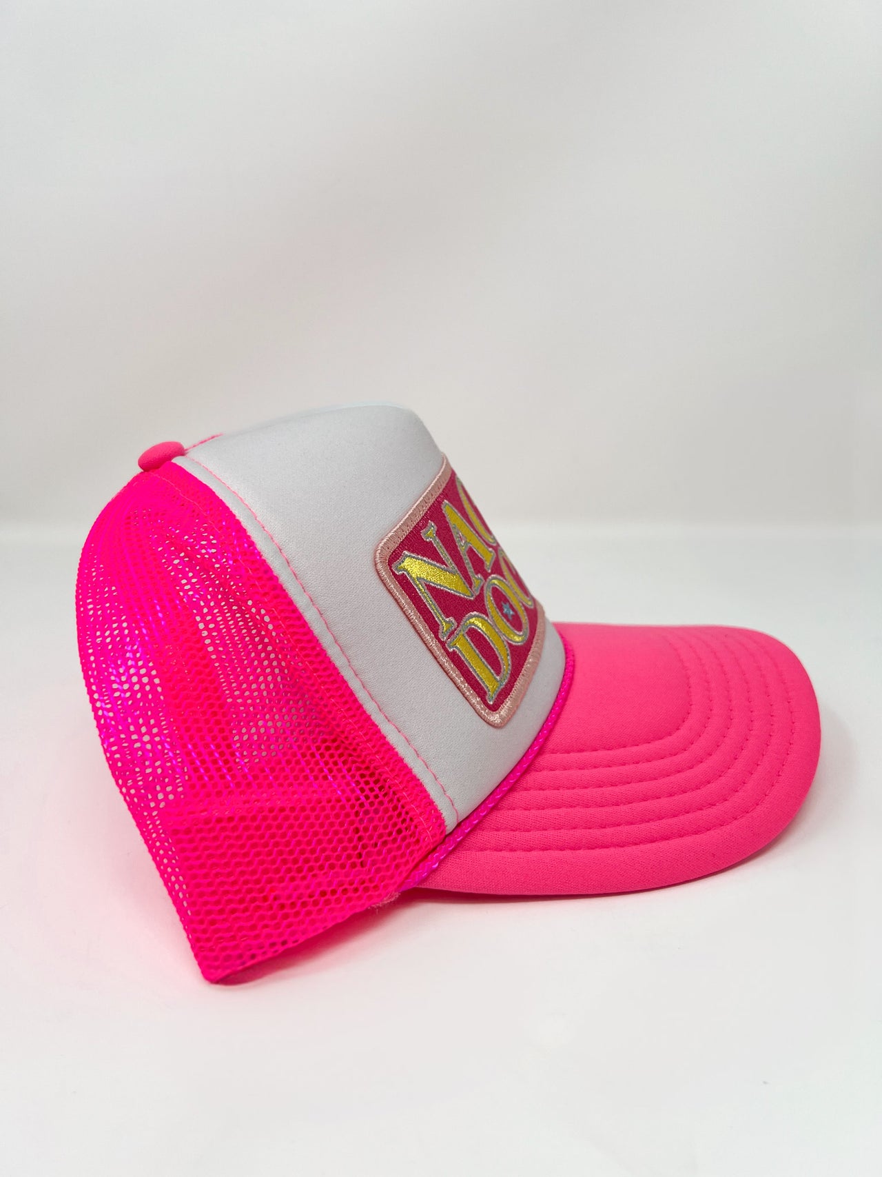 Nacogdoches Patch Foam Hat- Pink