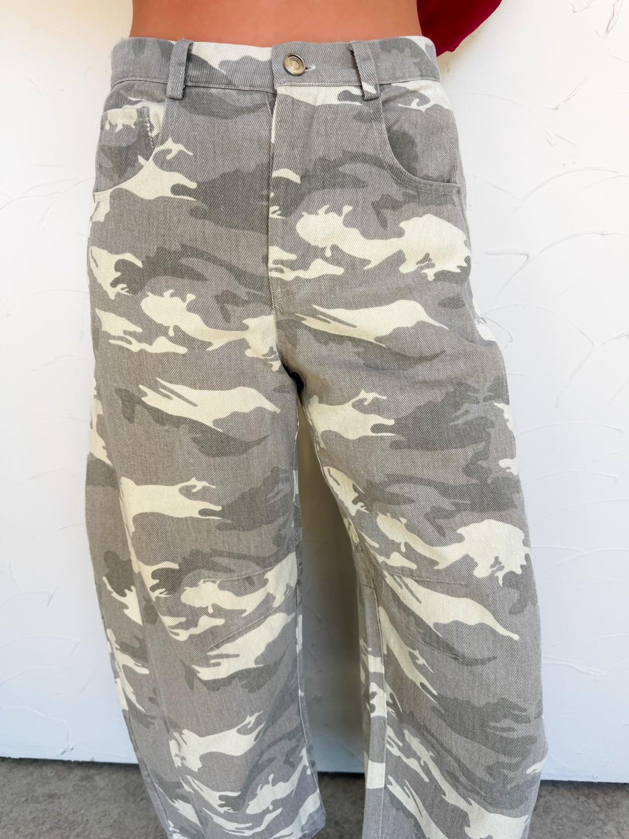 Stay In Sight Camo Denim Pants