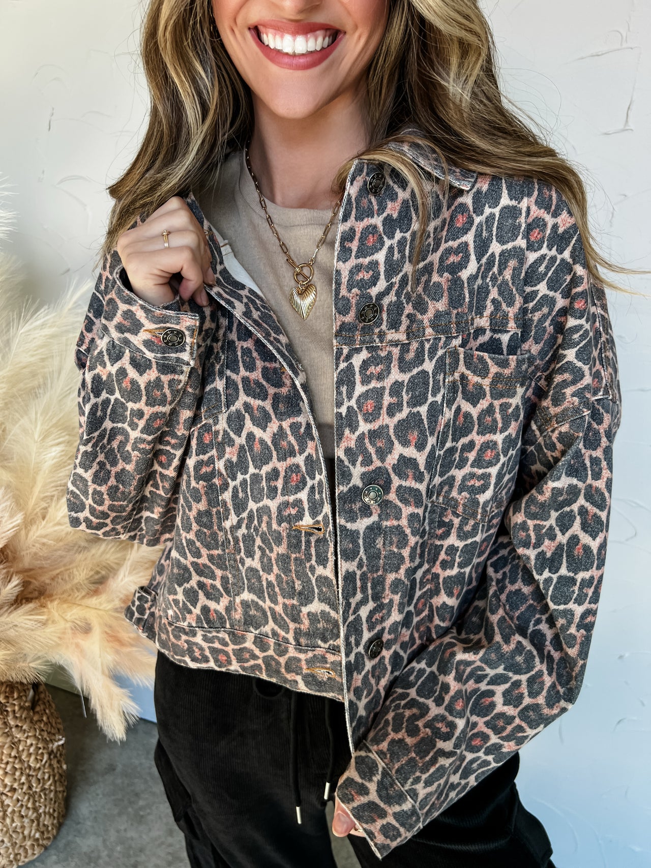 The Secret Of Happiness Leopard Jacket