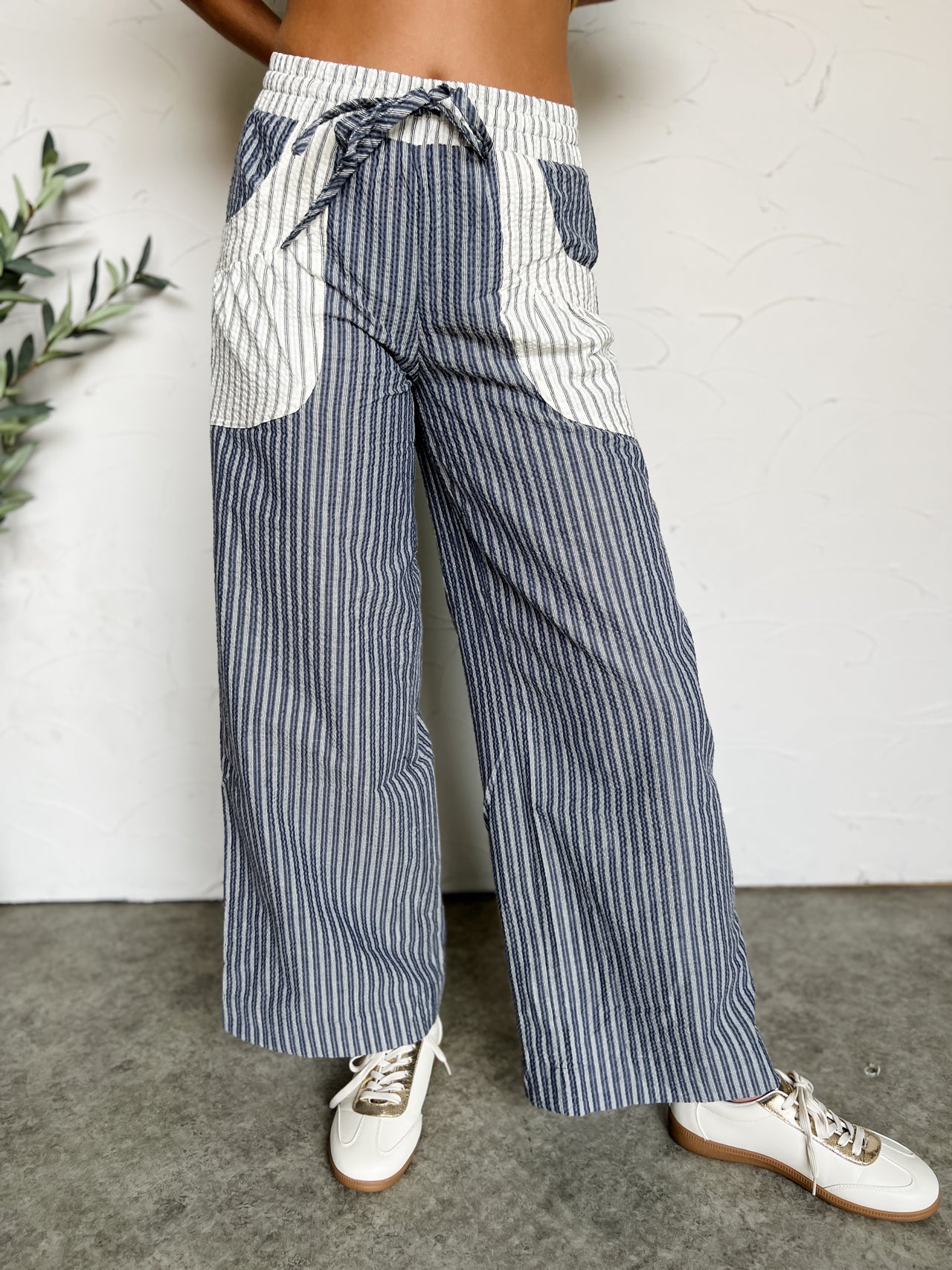 Back & Forth Stripe Pants