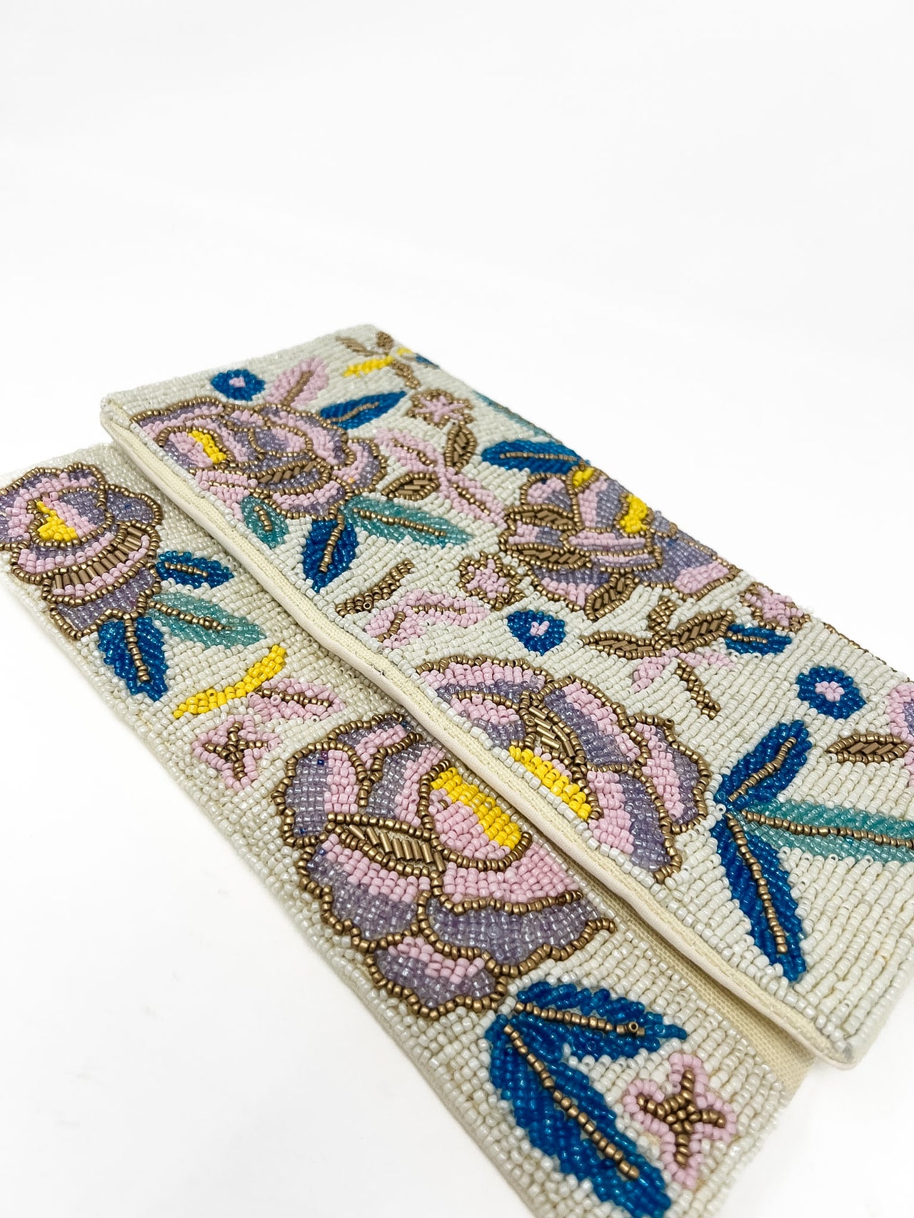 Samara Floral Beaded Bag