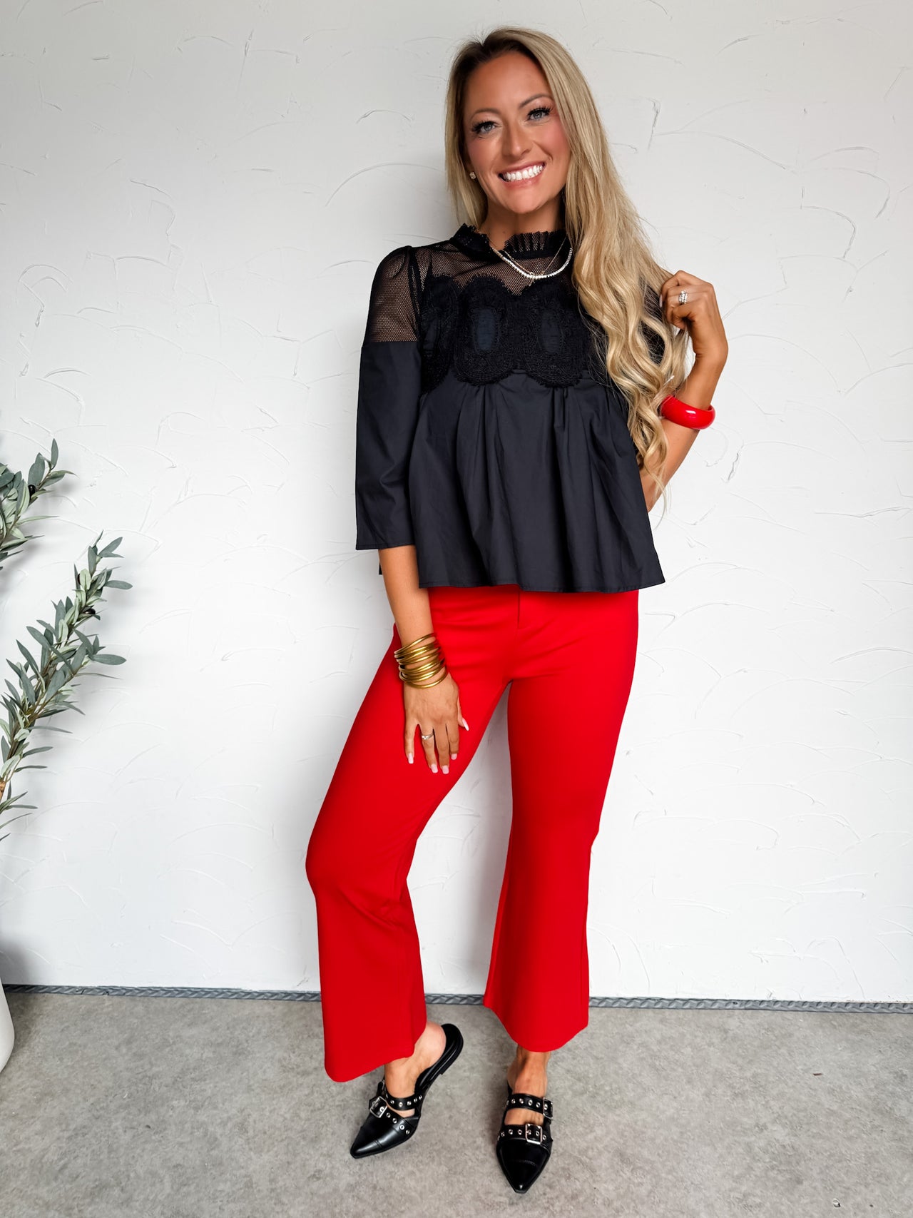 Stay Beautiful Classic Black Top