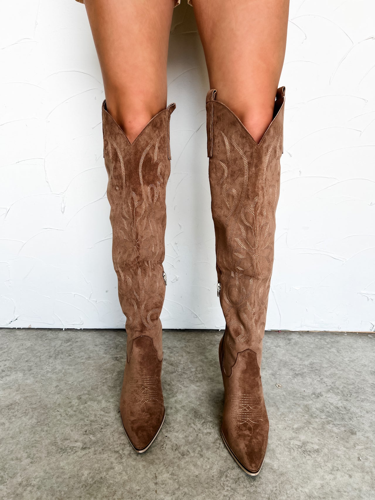 Ivy Western Boot-Brown