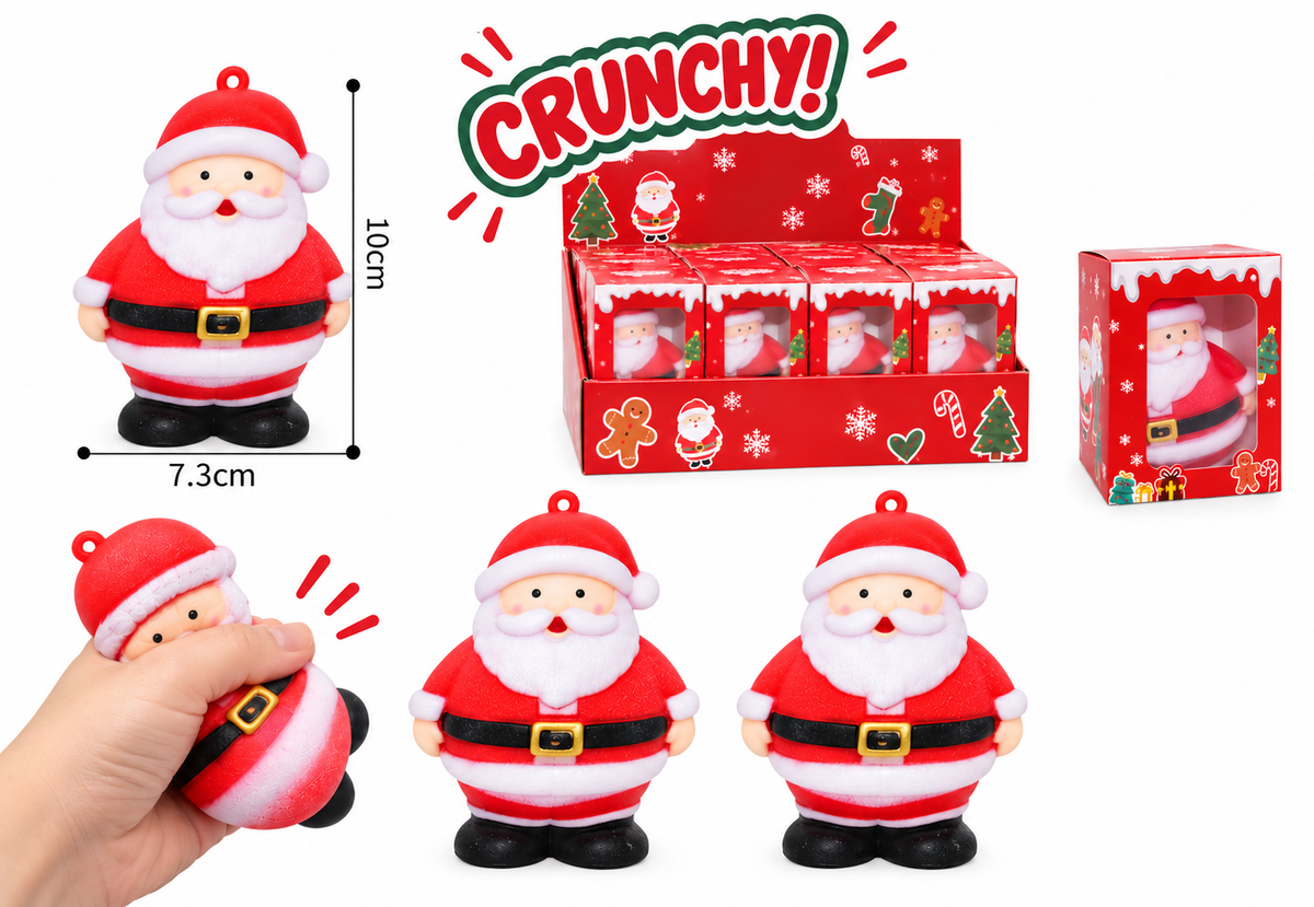 Santa Crunchy Squishy
