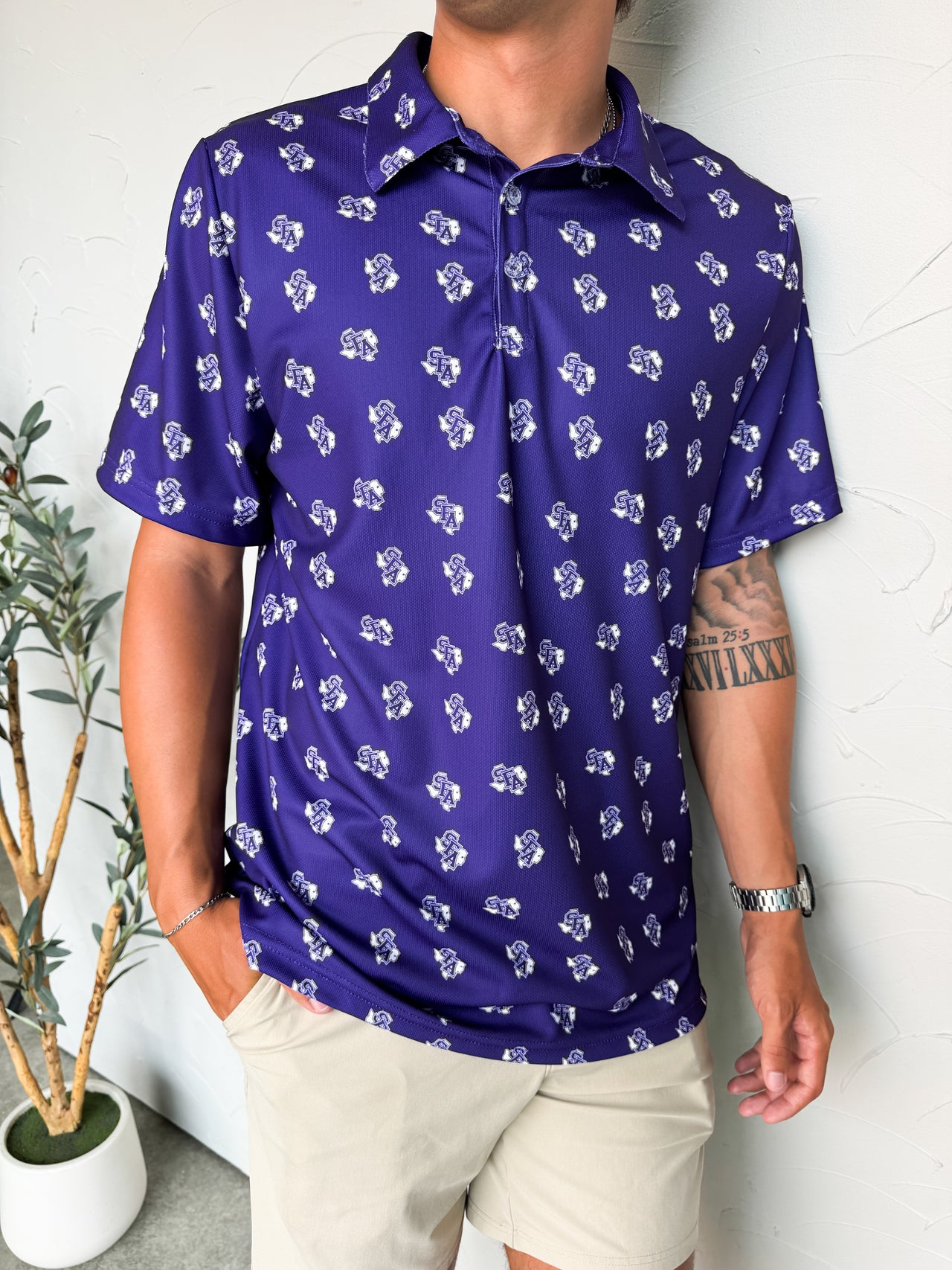 SFA Logo Overload Polo