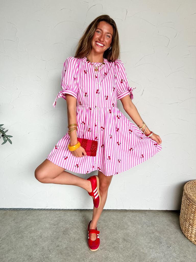 Free Range Floral Puff Sleeve Dress