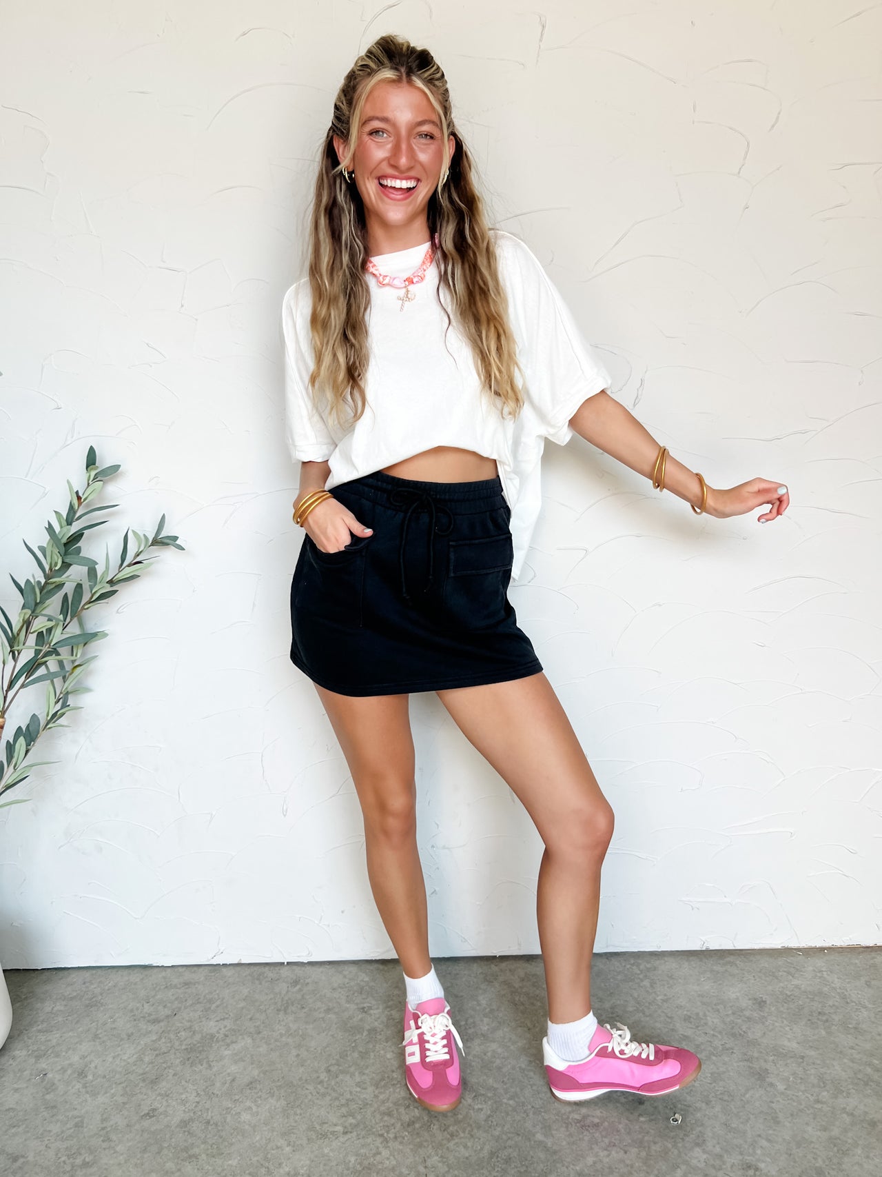 Just My Type Oversized Crop Top