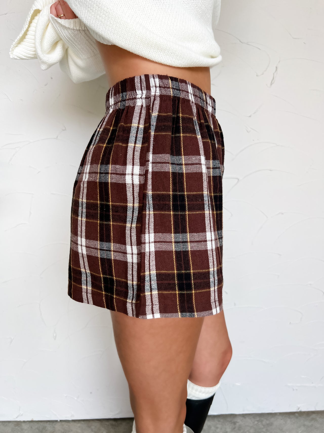 Hold That Thought Boxer Shorts- Brown