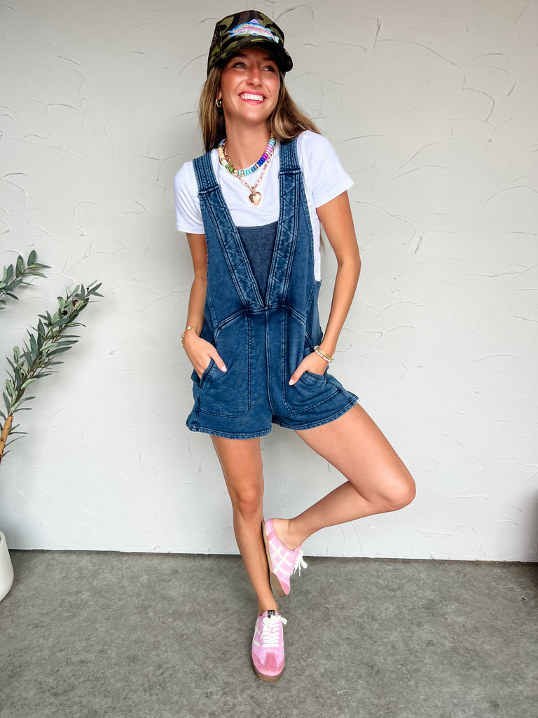 Just A feeling Stitch Panel Romper