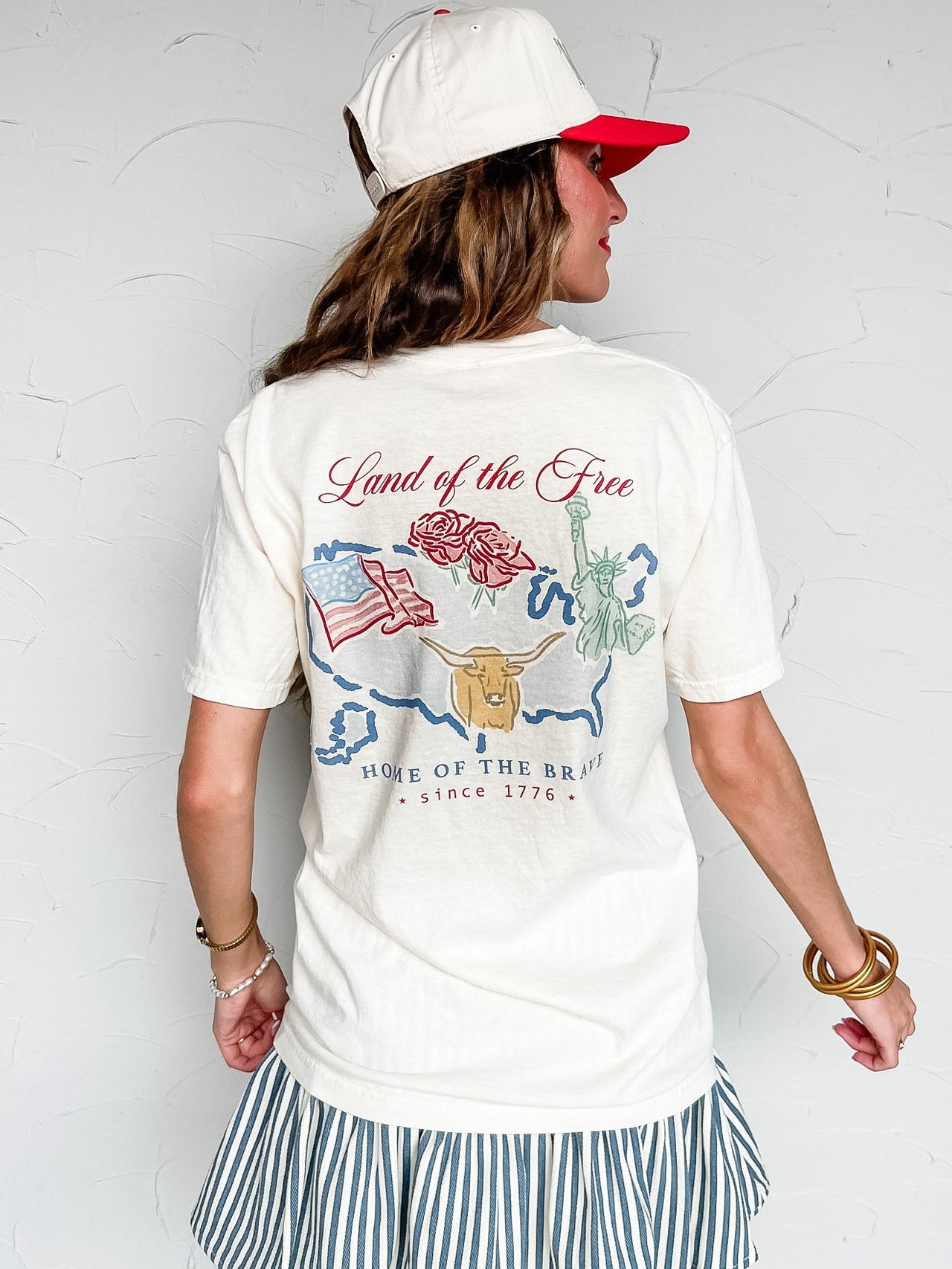 Land of the Free Watercolor