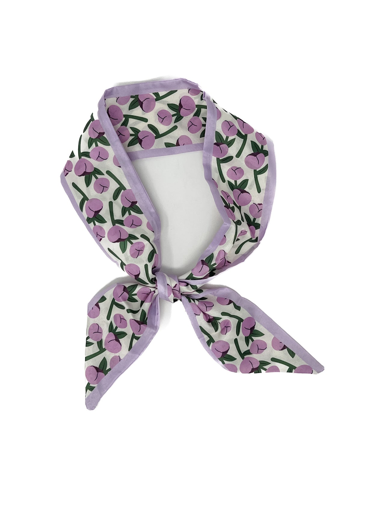 Kate Purple Tulip Scarf