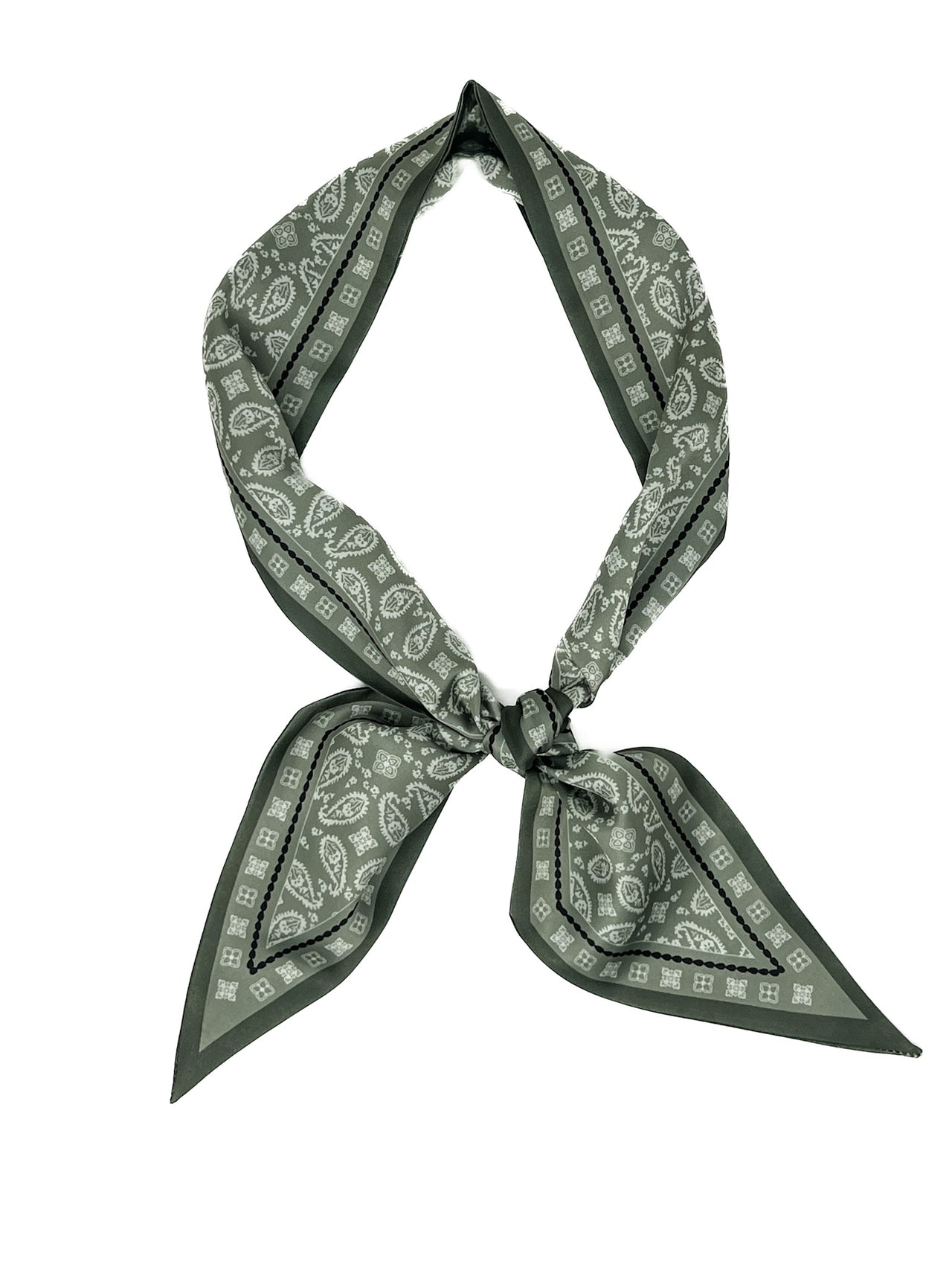 Cathy Green Paisley Scarf