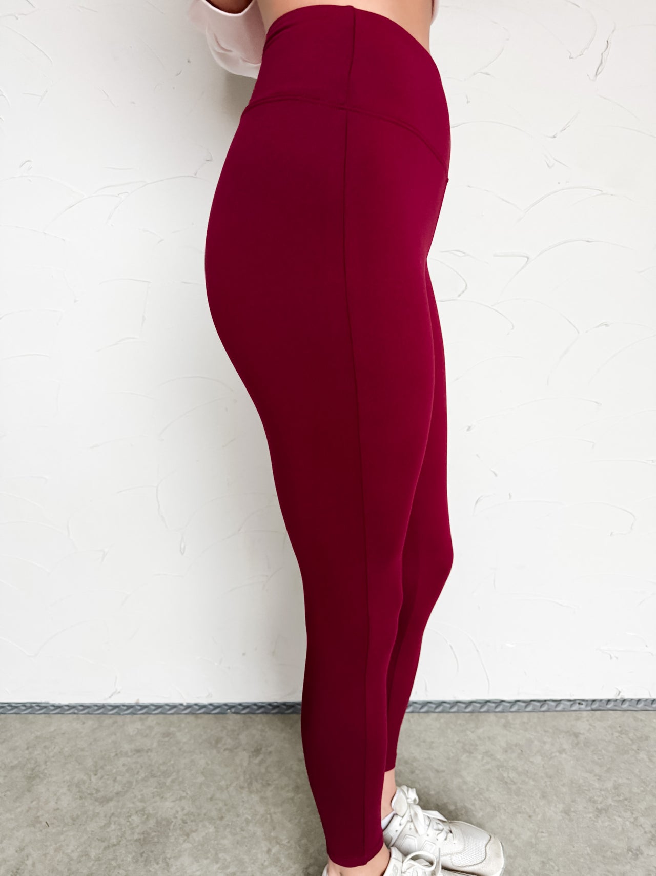 Keep It Up Buttery Soft Leggings- Cabernet