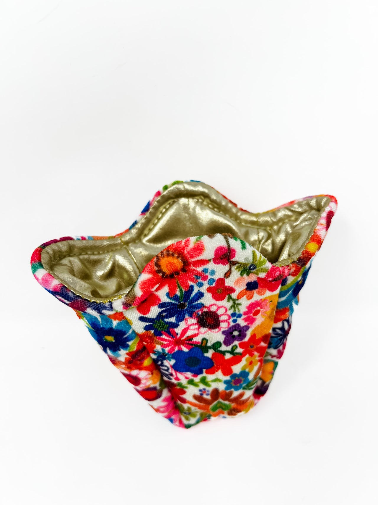 Bright Floral Garden Ice Cream Cozy Sleeve