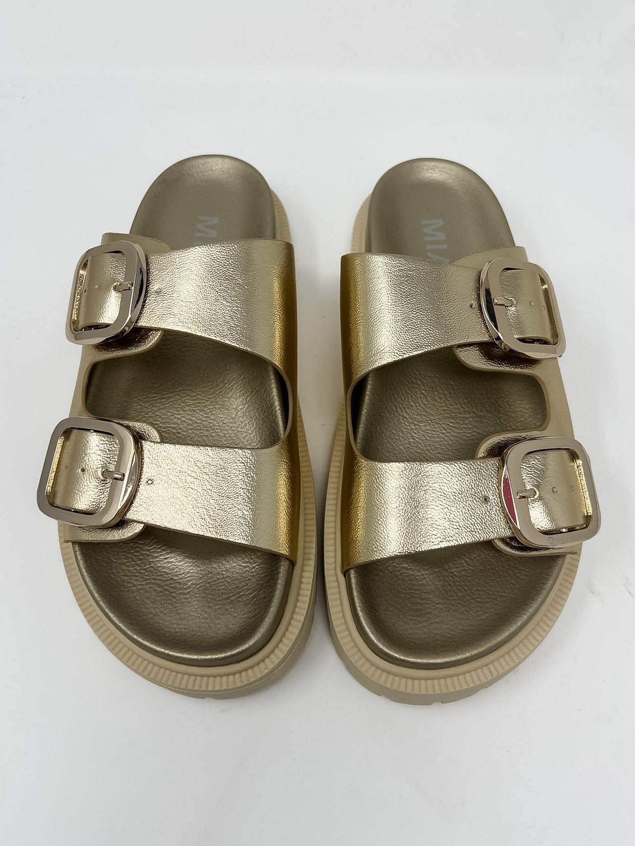 Gen Sandal- Gold Polish