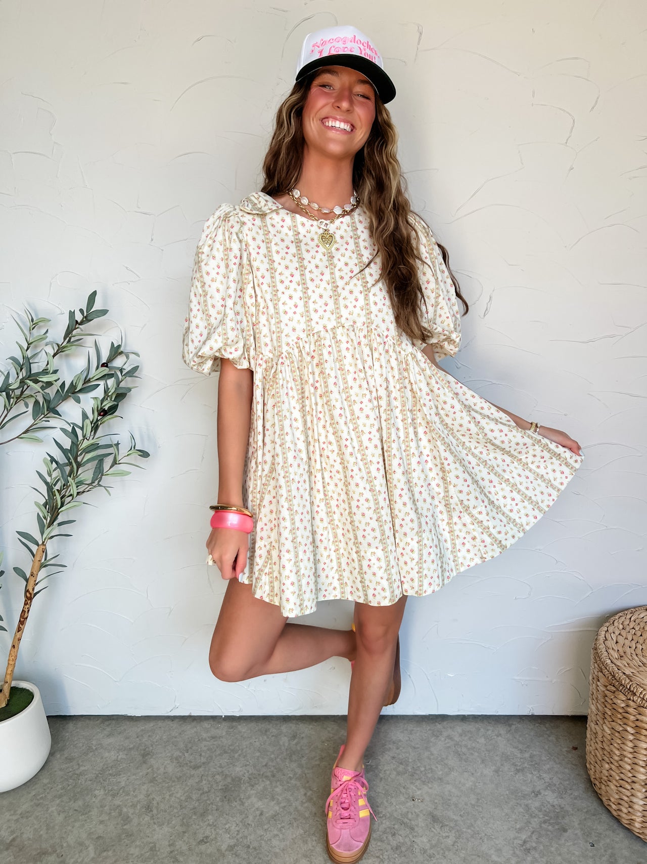 There's Always Hope Wallpaper Floral Dress