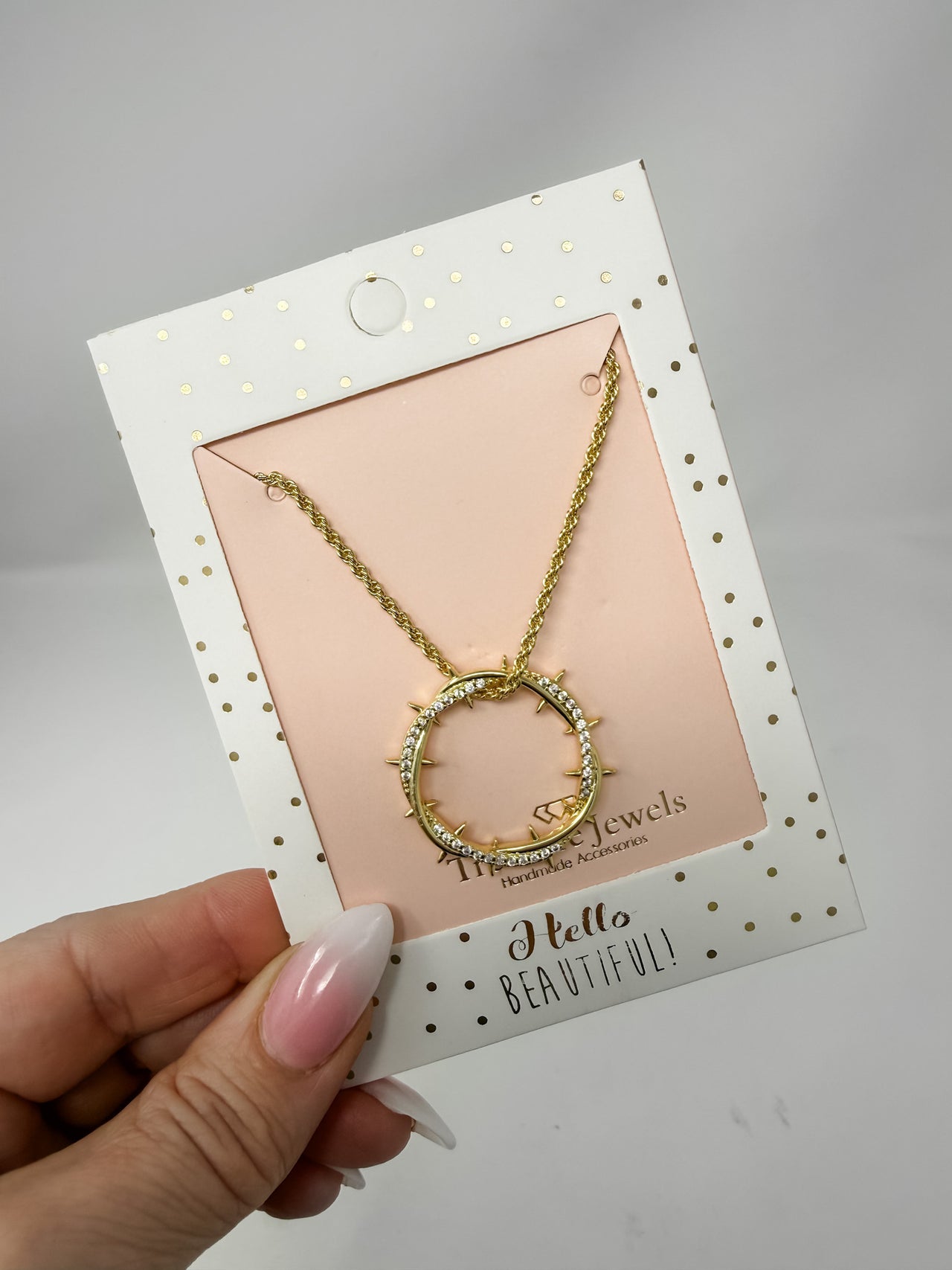 Victory Gold Necklace