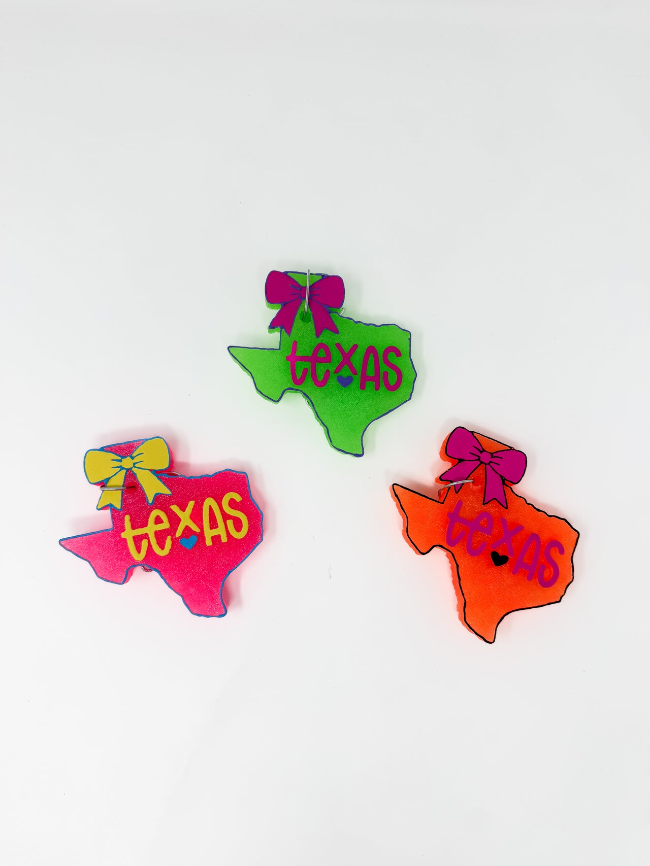 Texas W/Bow Car Scent - Volcano